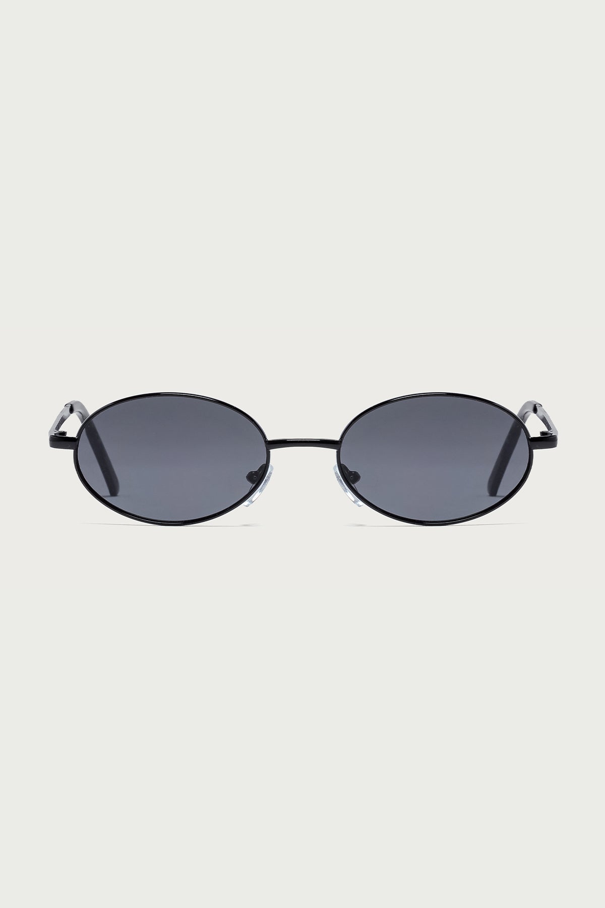 Naomie Oval Metal Sunglasses - Image 2