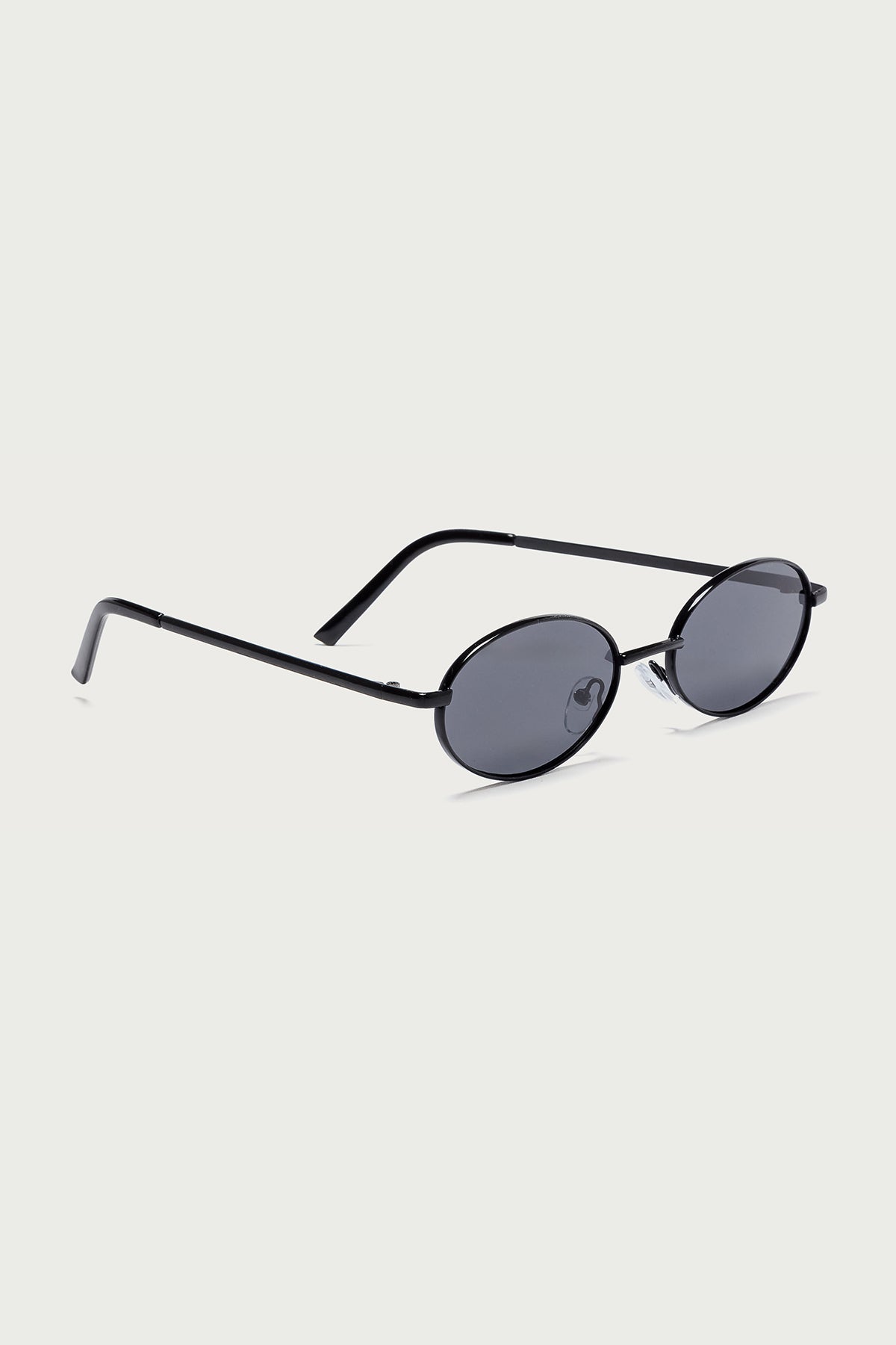Naomie Oval Metal Sunglasses - Image 3