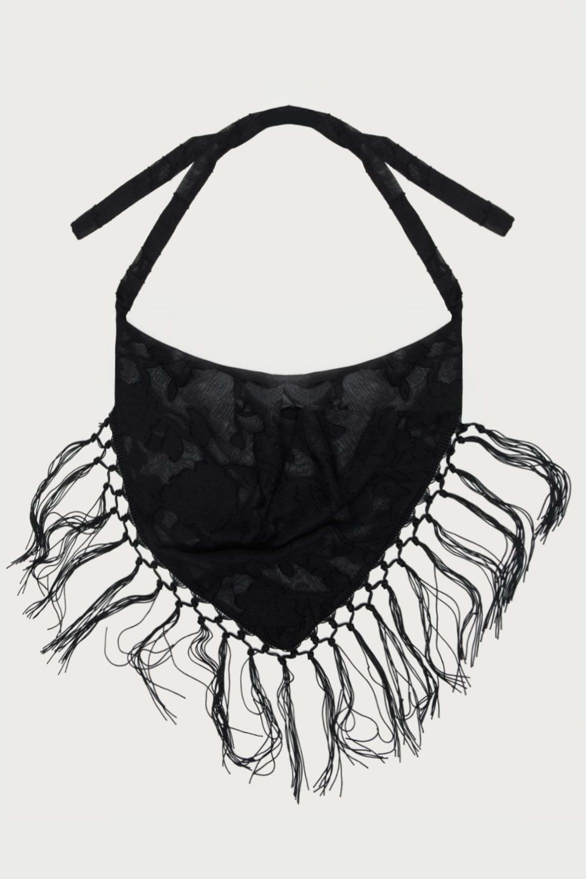 Floral Fringed Waist Scarf - Image 2