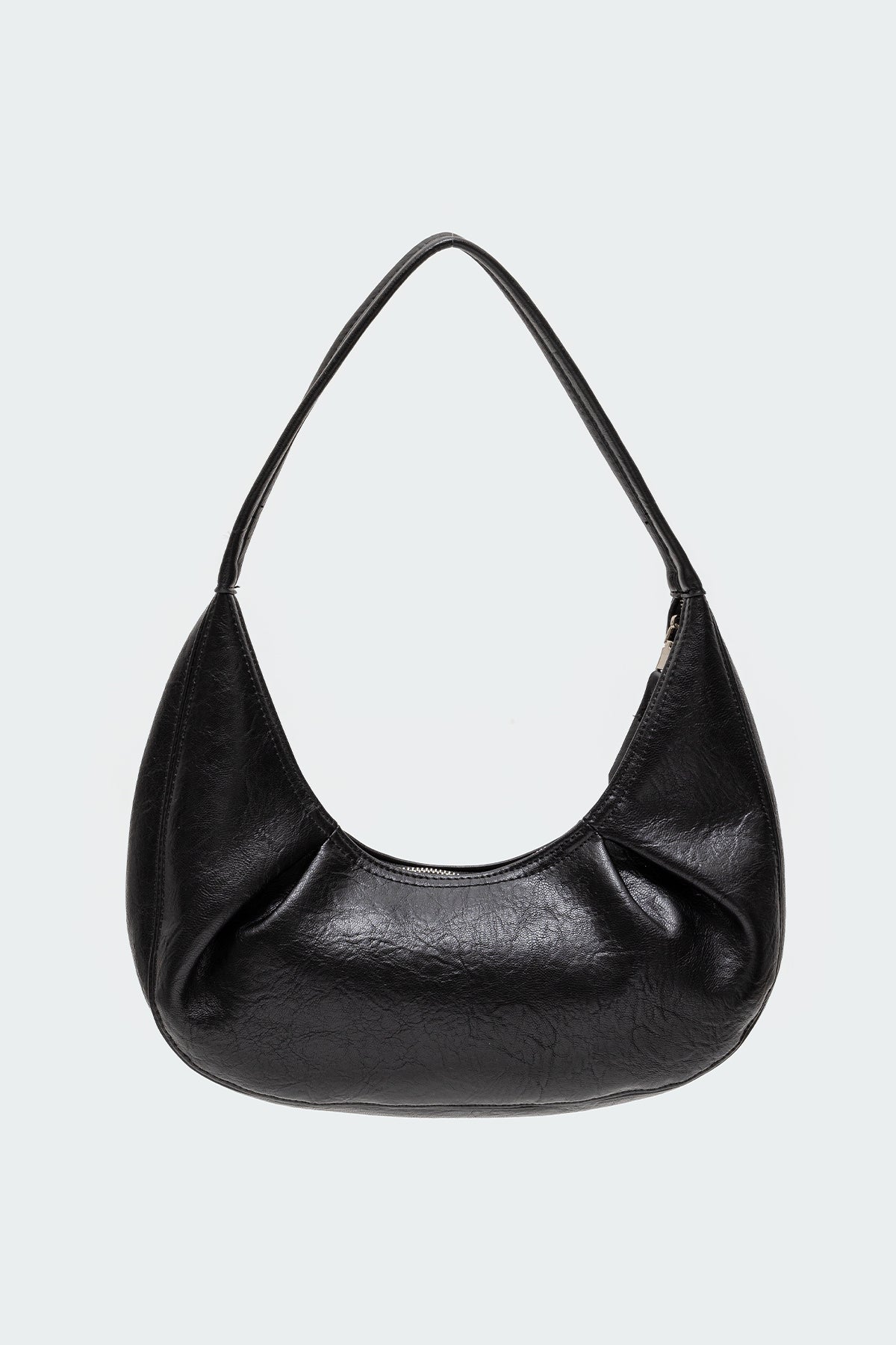 So Chic Faux Leather Shoulder Bag - Image 2