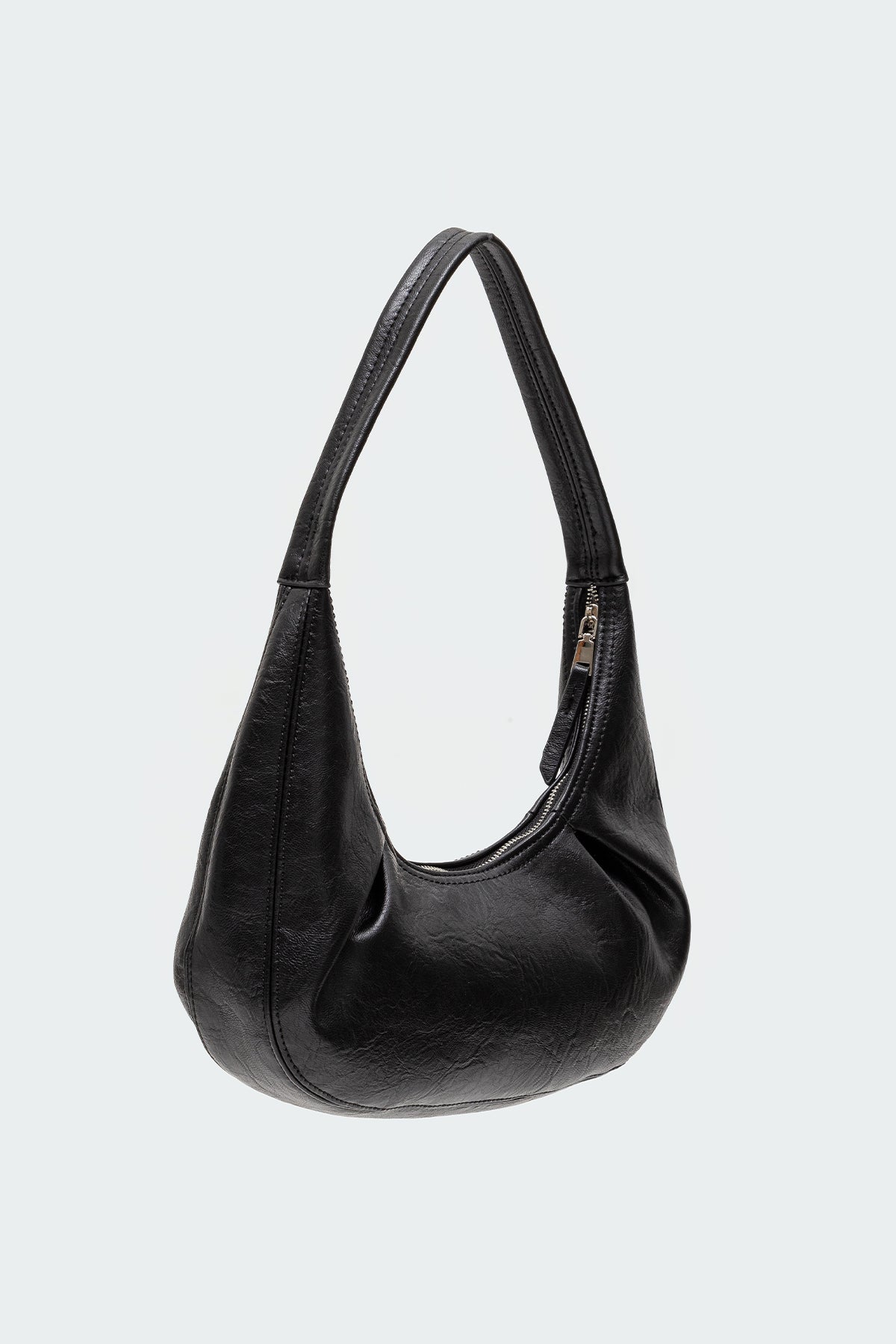 So Chic Faux Leather Shoulder Bag - Image 4