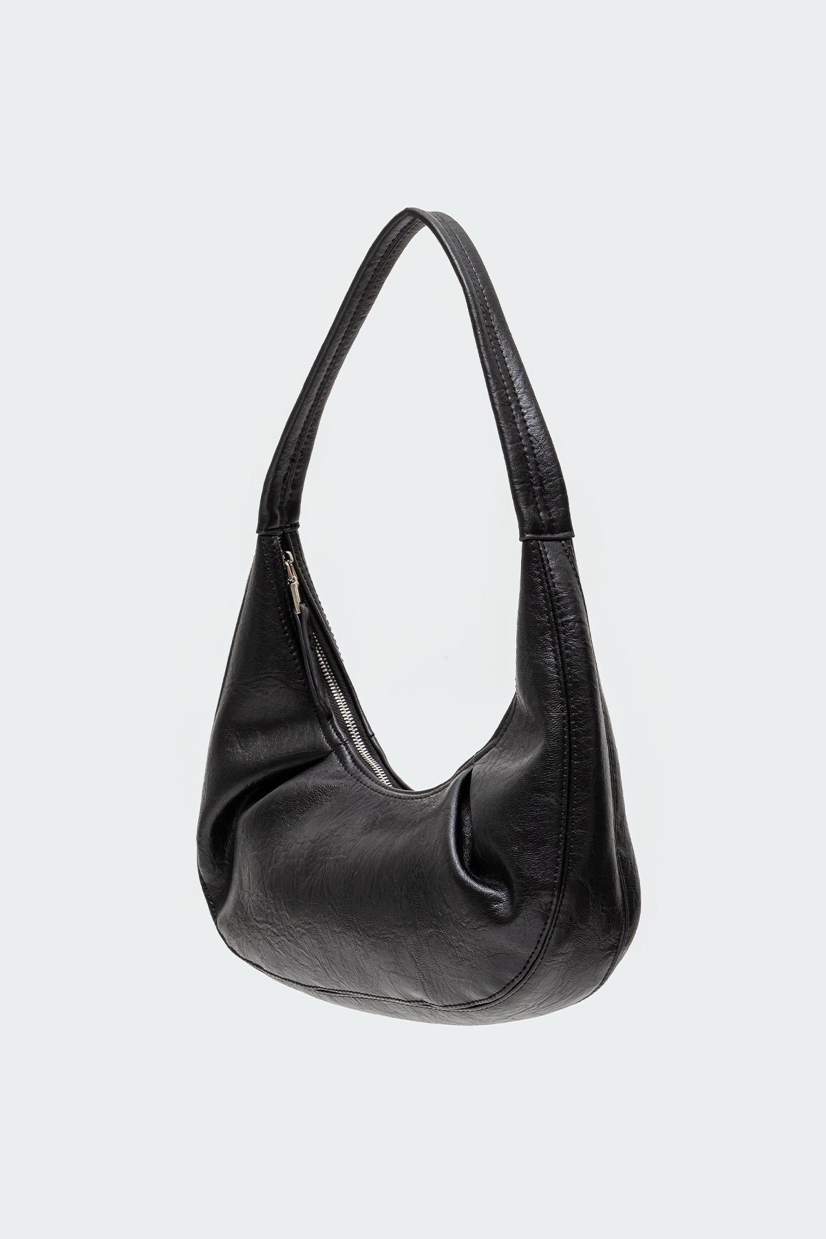 So Chic Faux Leather Shoulder Bag - Image 5