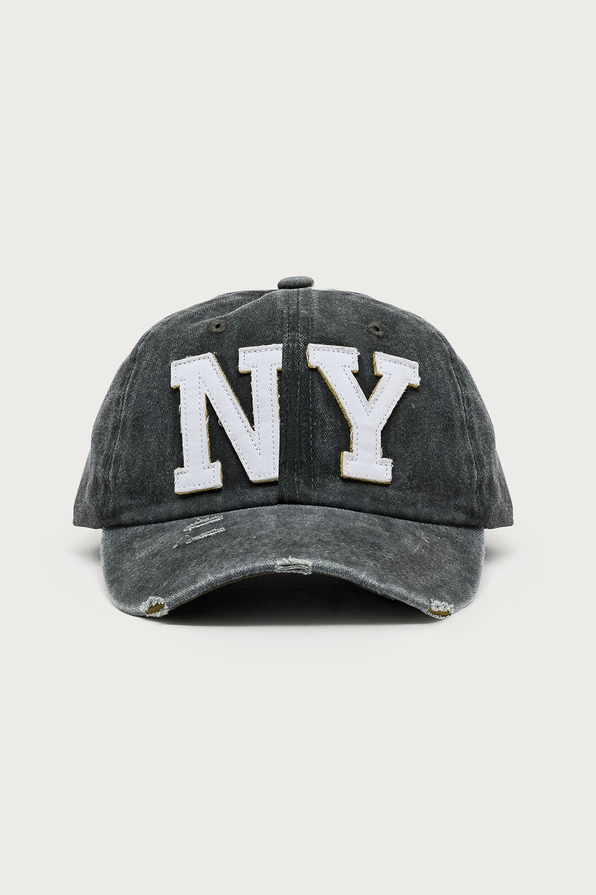 NY Distressed Baseball Cap - Image 2