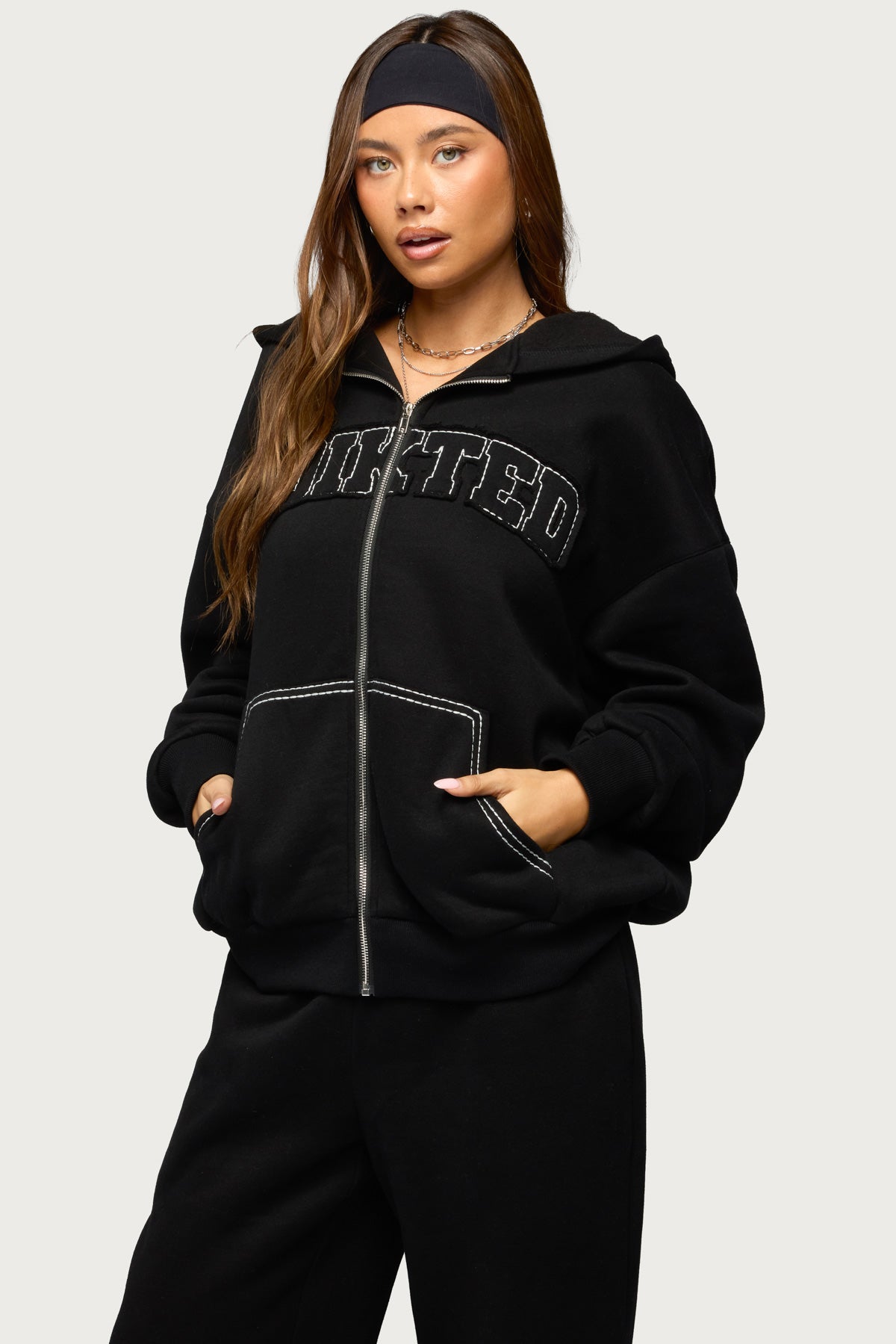 Forever Edikted Oversized Hoodie - Image 3