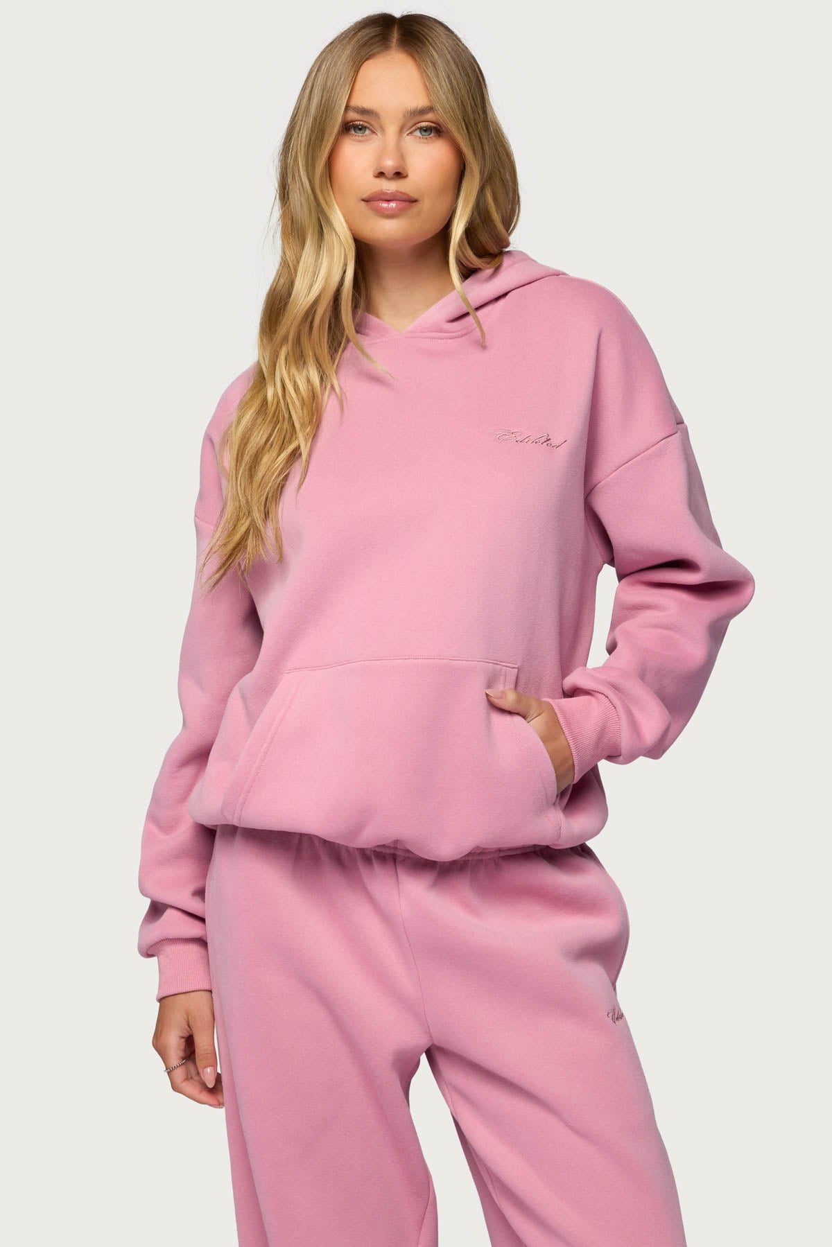 Basic Girl Oversized Edikted Hoodie - Image 2