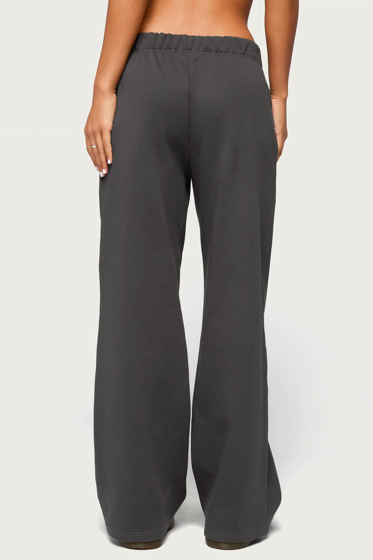 Basic Girl Wide Leg Edikted Sweatpants - Image 2