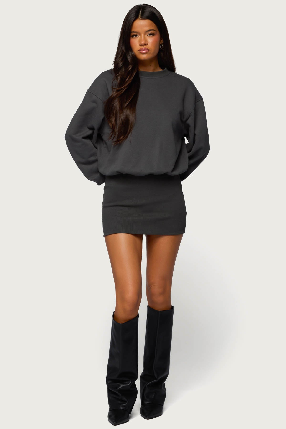 Jannah Sweatshirt Mini Dress - Image 3