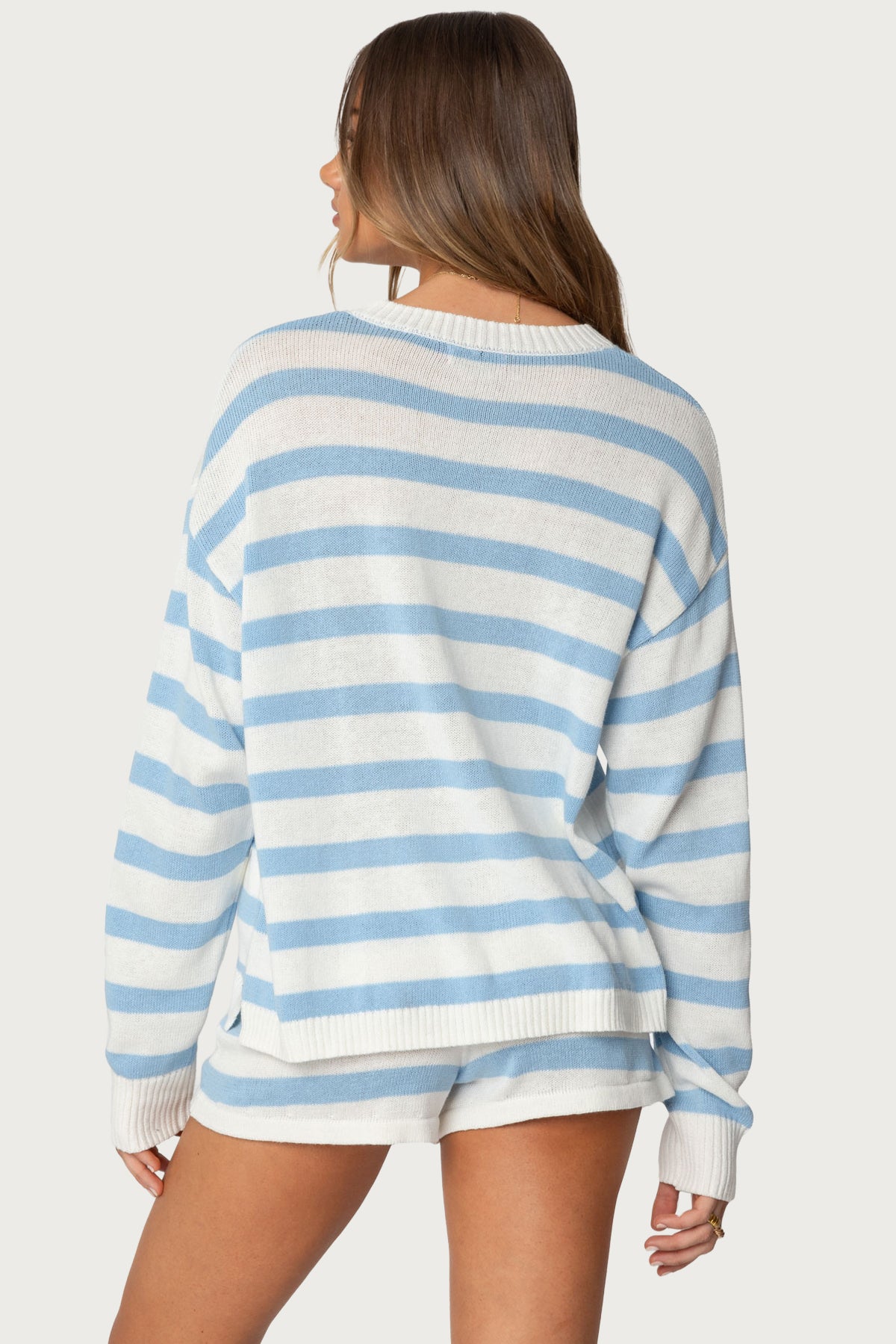 Amaris Oversized Striped Sweater - Image 4