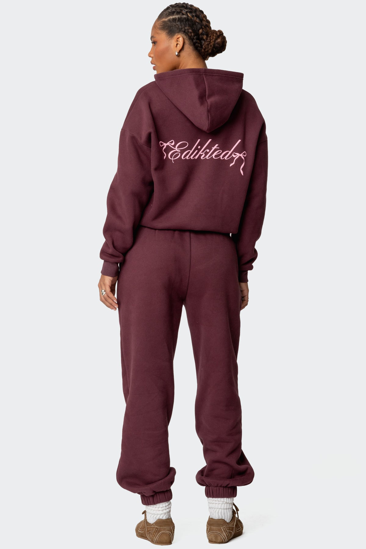 Sasha Bow Detail Hoodie - Image 5