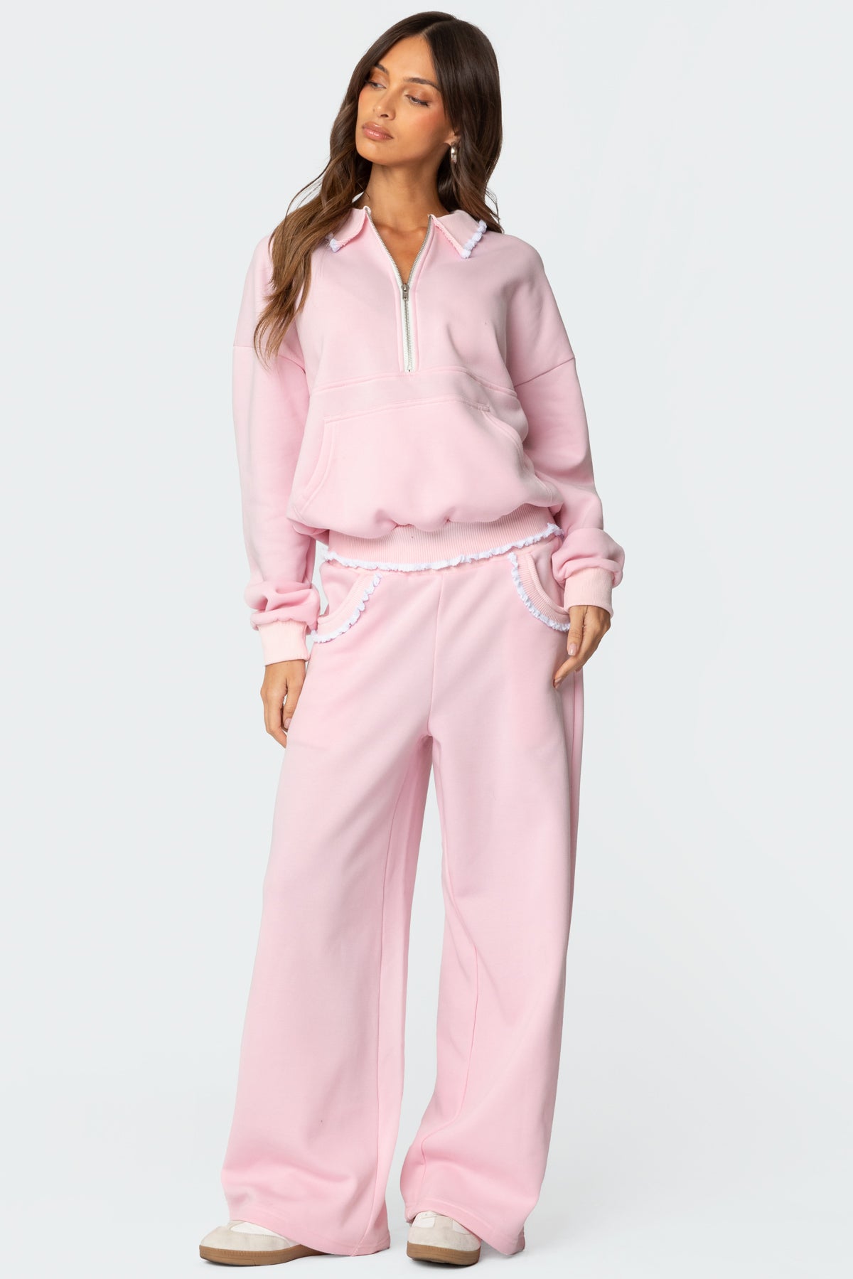 Ashtin Ruffle Trim Sweatshirt - Image 4