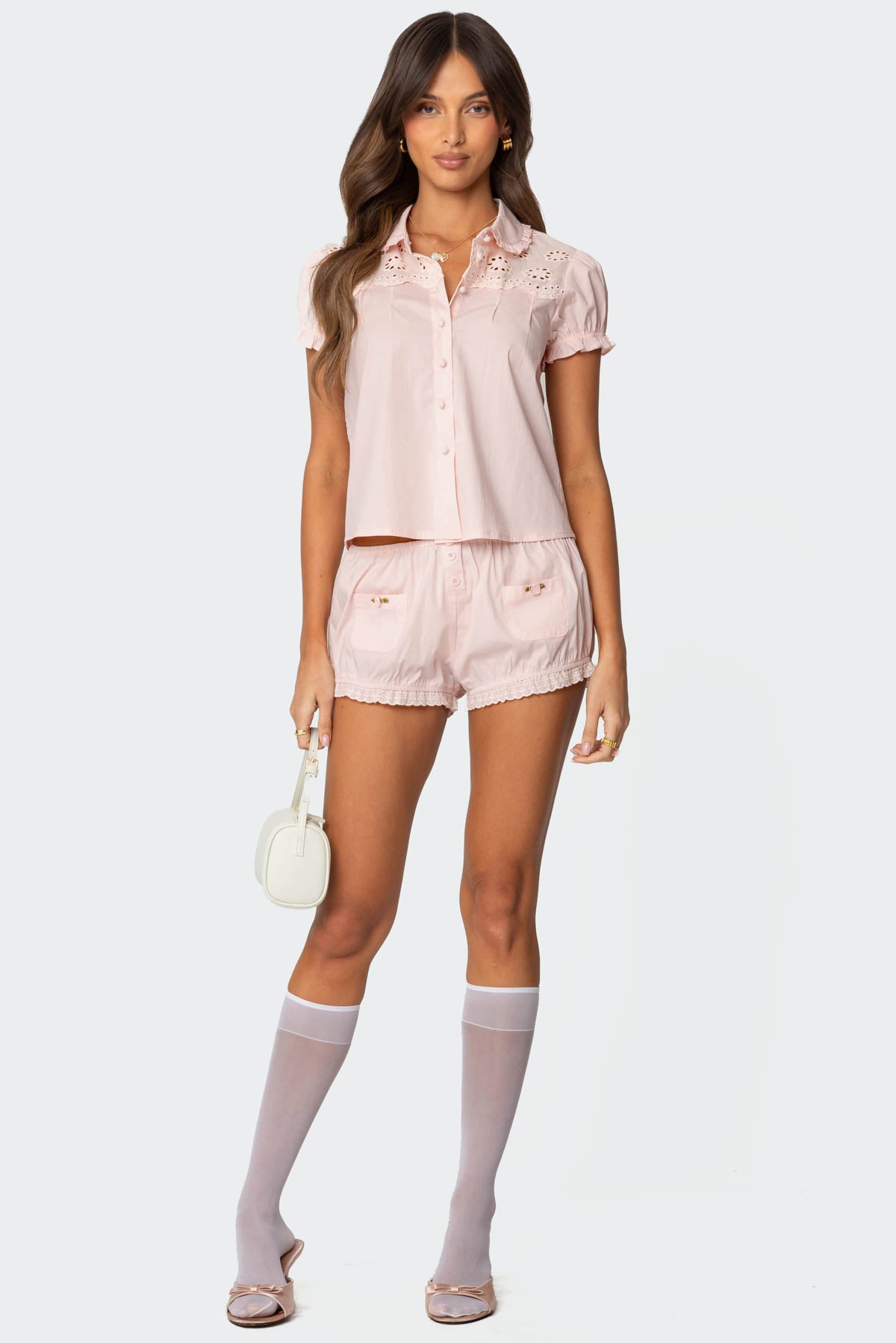 Lona Tailored Button Up Shirt - Image 2
