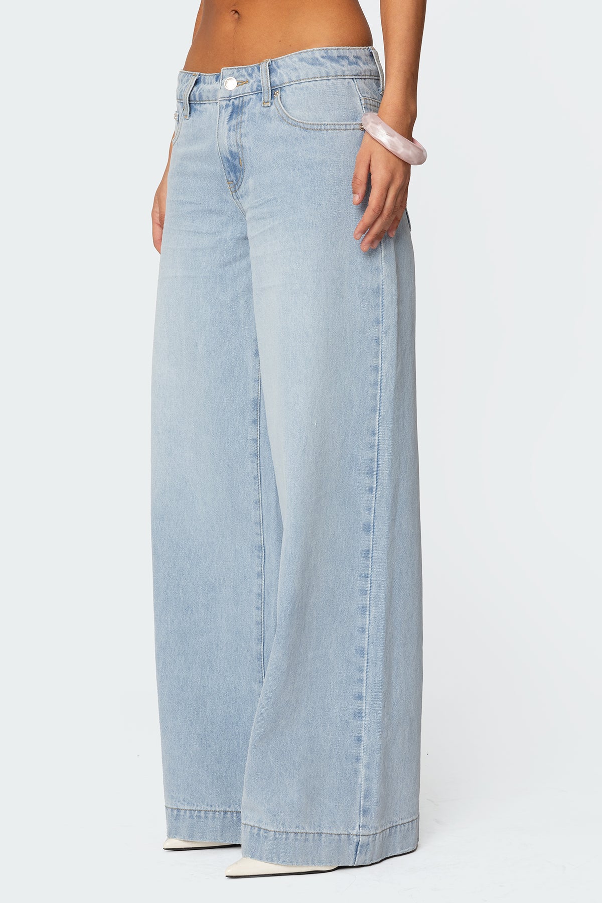 Sidonie Low Rise Baggy Jeans - Image 4