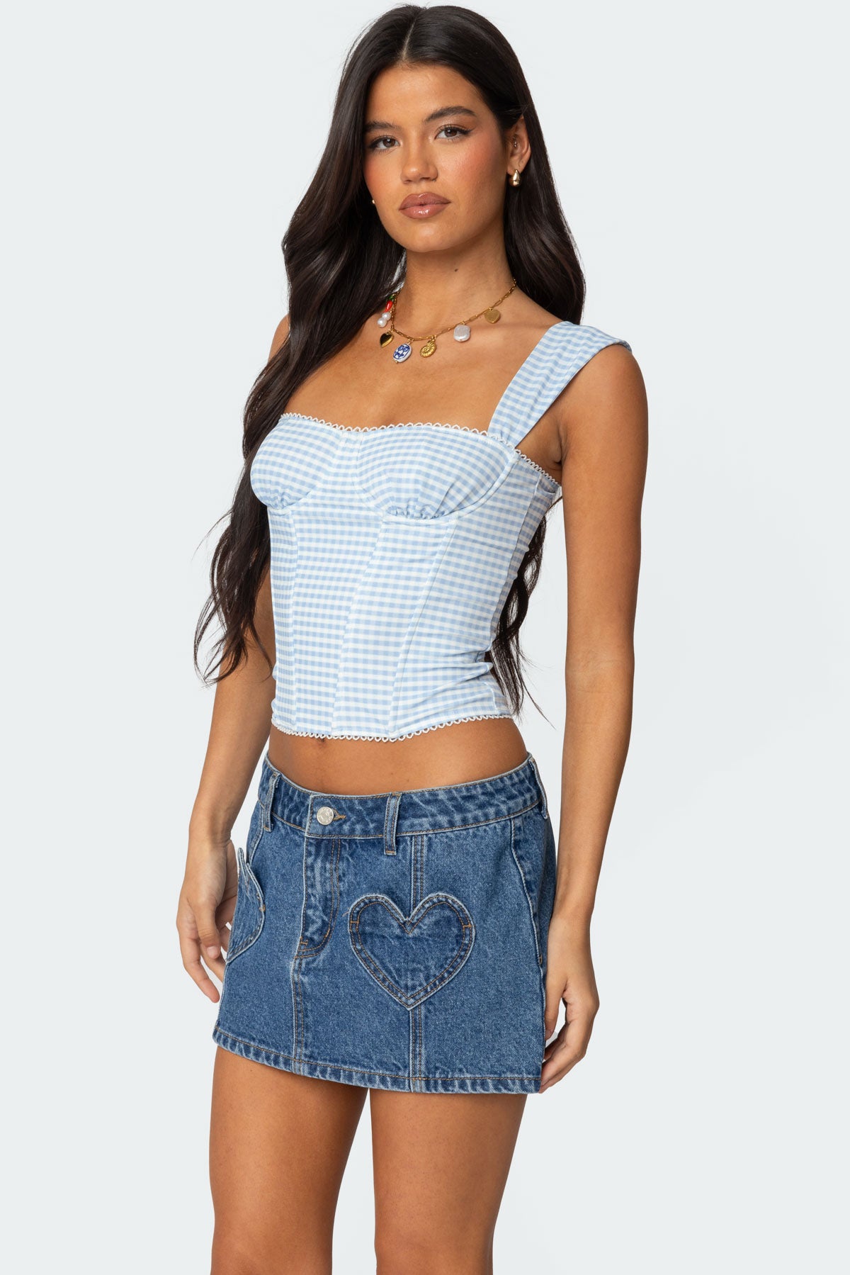 Marcella Wide Strap Corset - Image 3