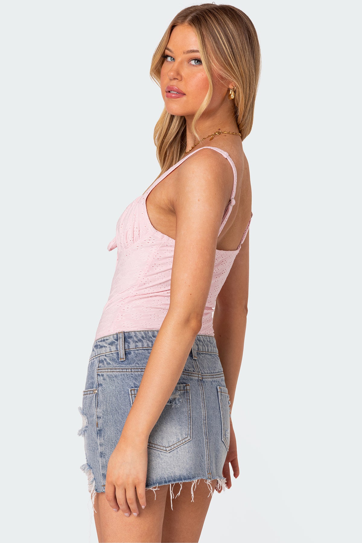 Carol Eyelet Bodysuit - Image 5
