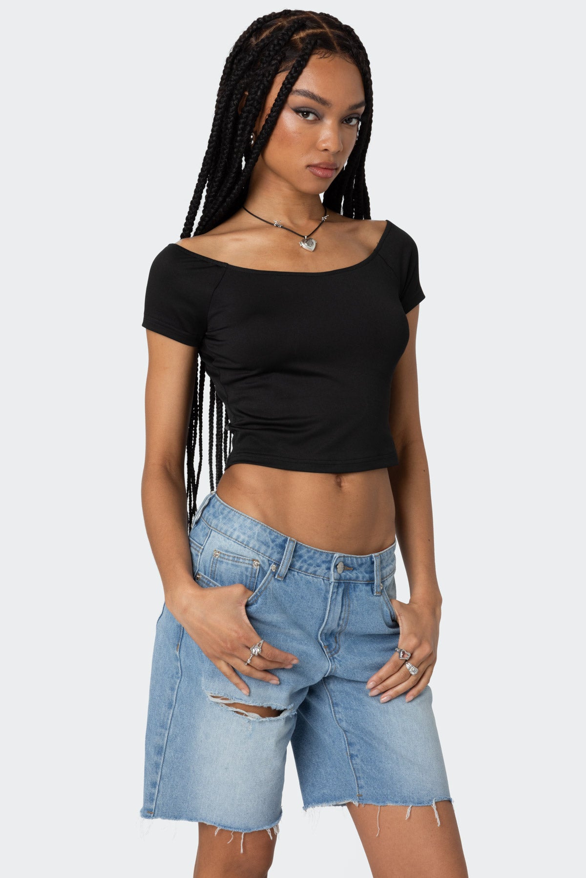 Alexandera Boat Neck Top - Image 3