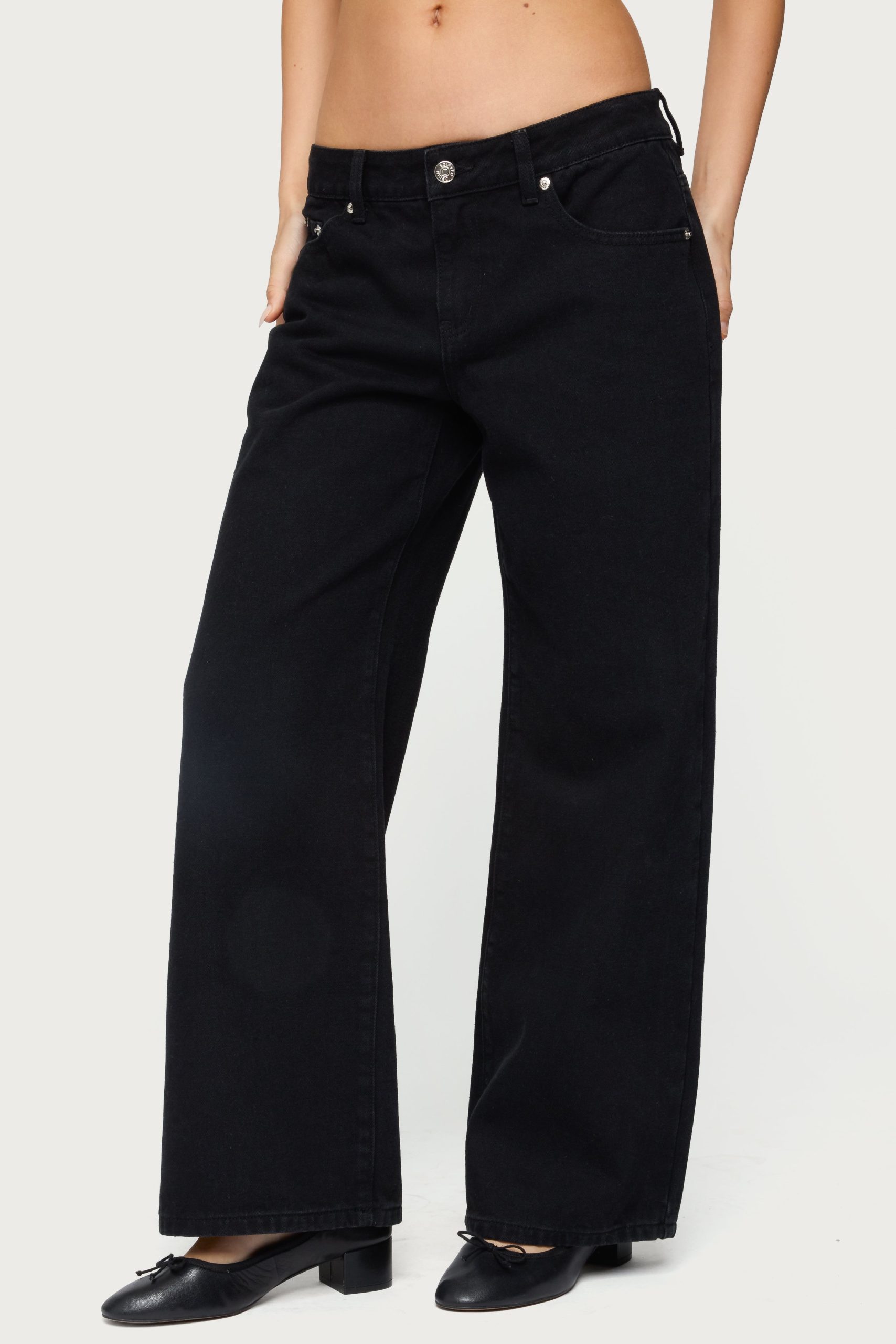 Petite Daytime Low Rise Baggy Jeans - Image 4
