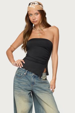 Belinda Asymmetric Tube Top