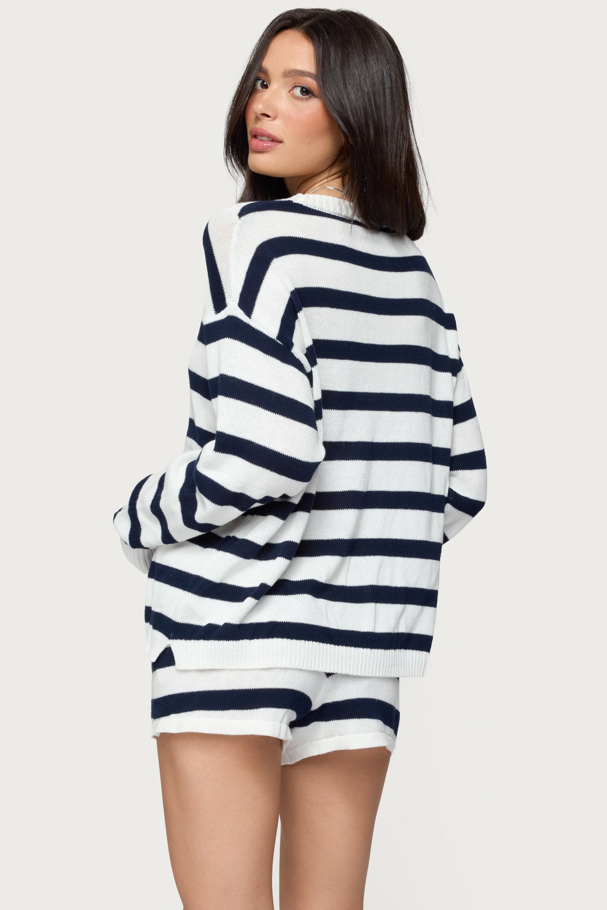 Amaris Oversized Striped Sweater - Image 5