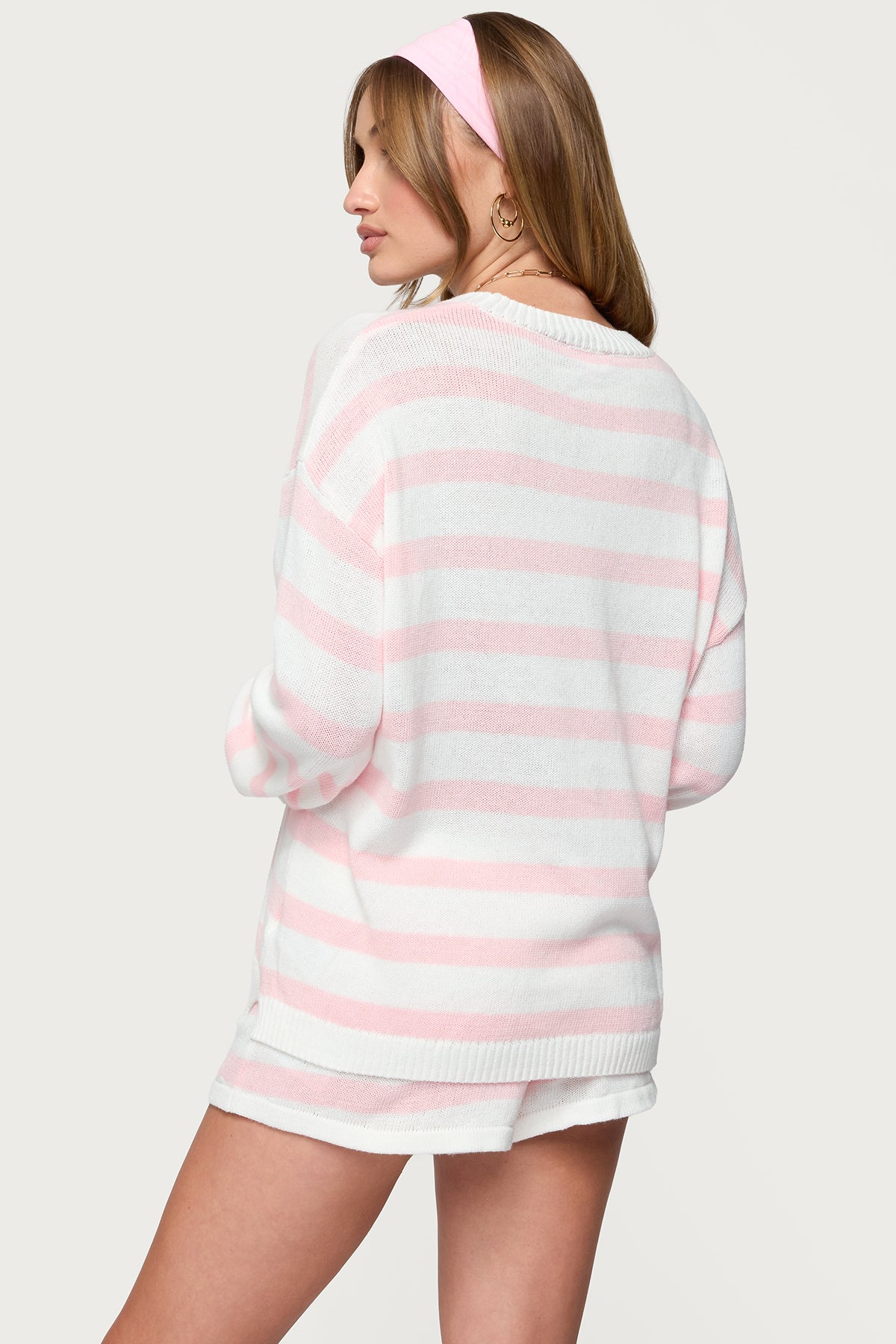 Amaris Oversized Striped Sweater - Image 5