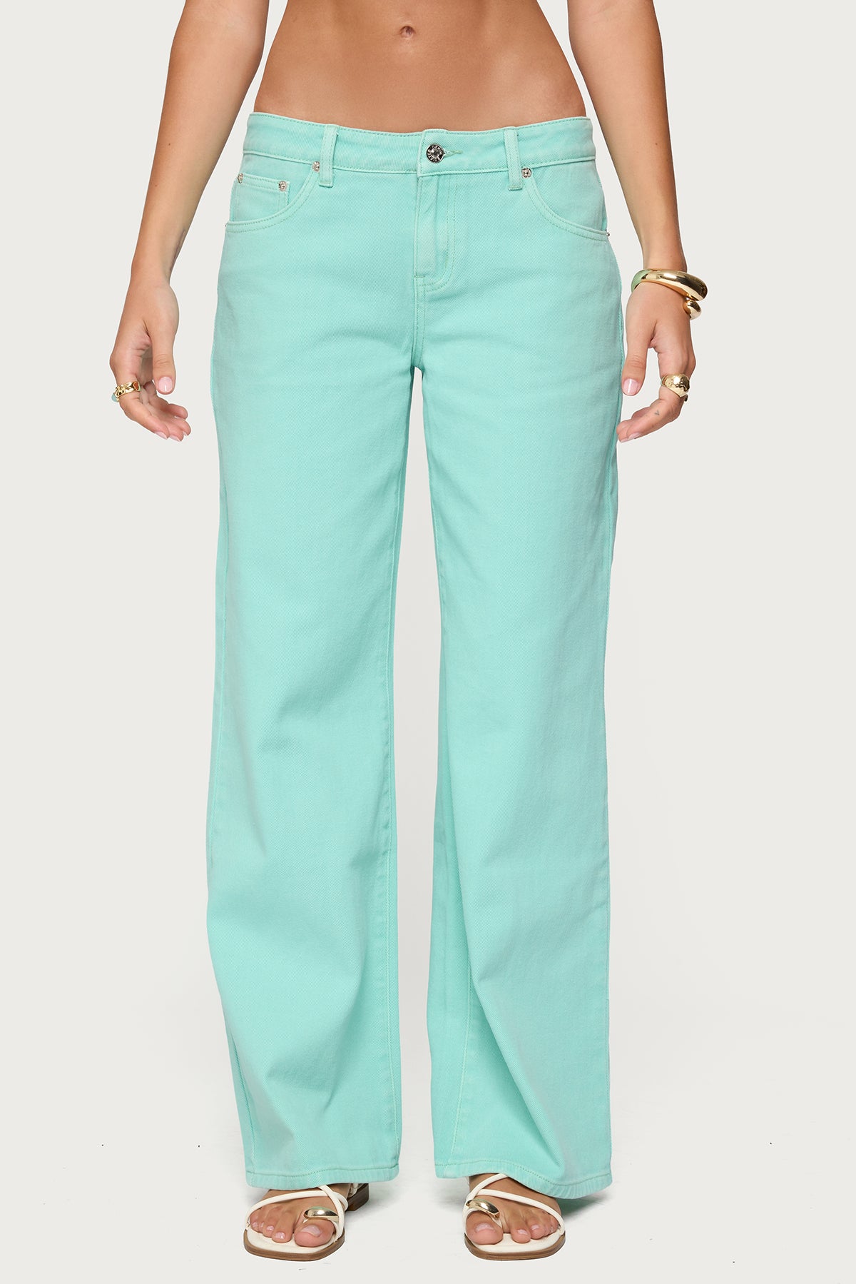Roman Low Rise Baggy Jeans - Image 2