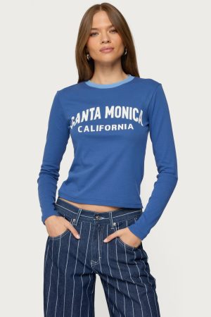 Santa Monica Long Sleeve T Shirt
