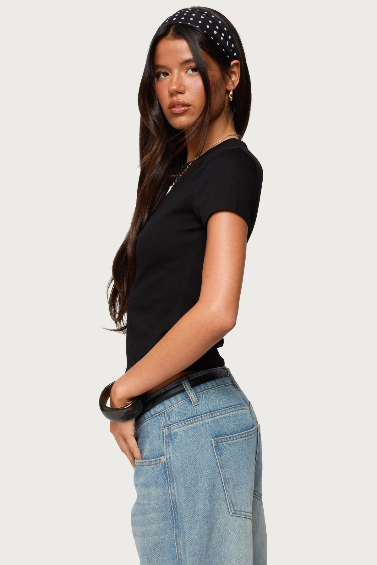 Nikkey Semi Sheer T Shirt - Image 5