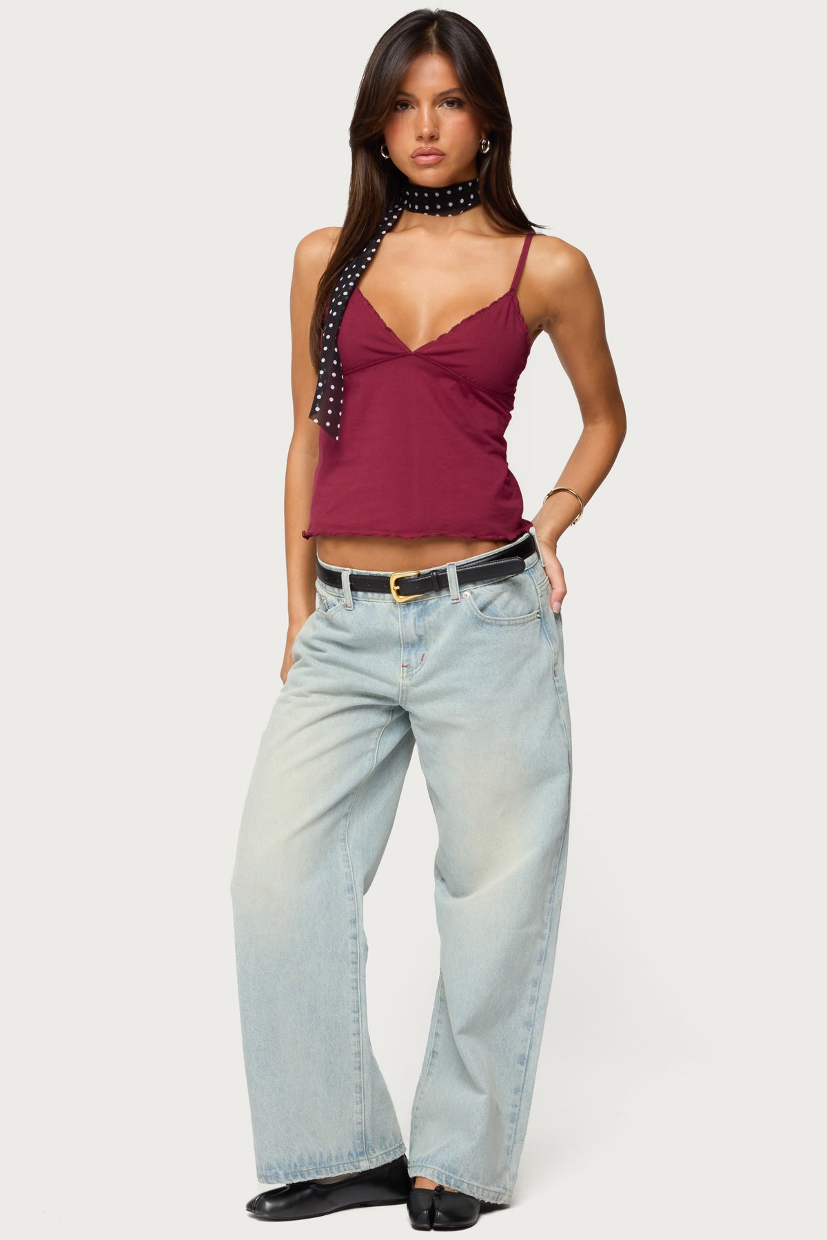 Petite Ace Low Rise Baggy Jeans - Image 5