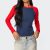 NAVY AND RED