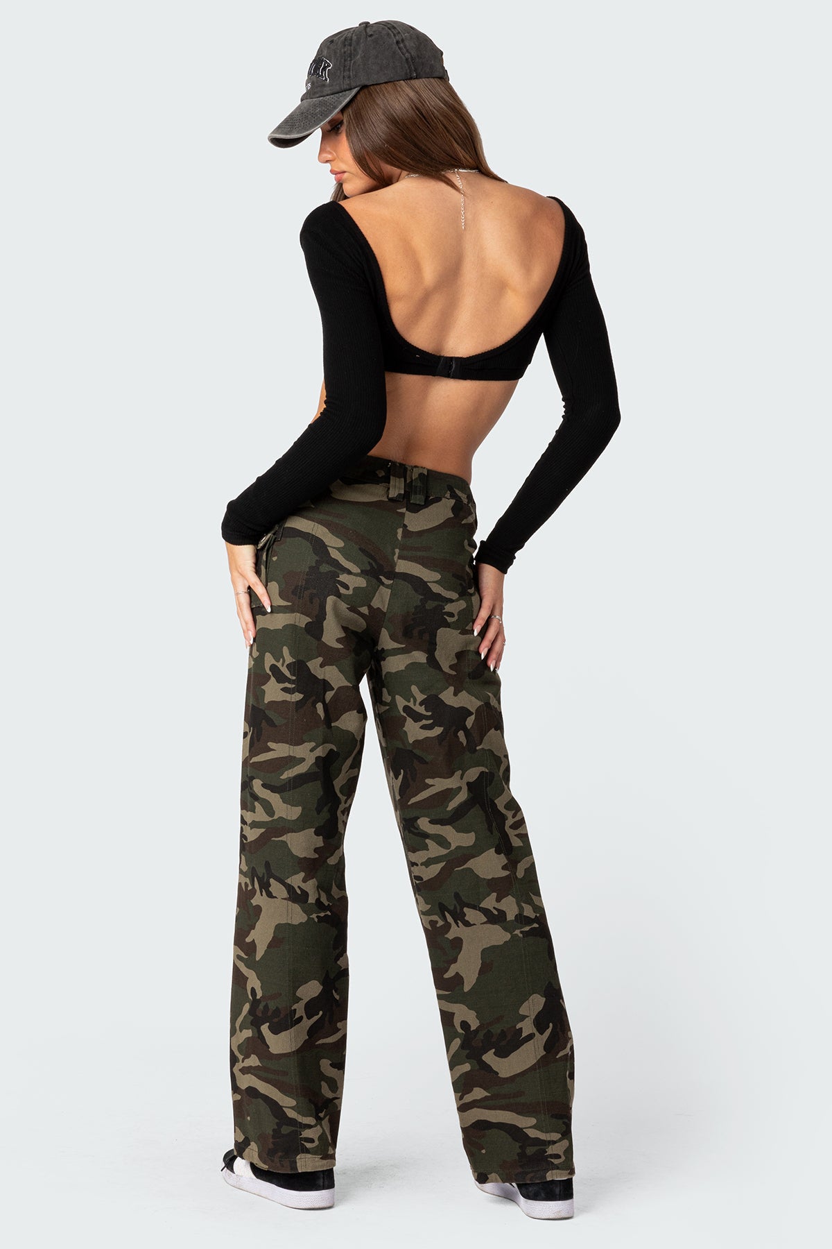 Aya Low-Rise Cargo Pants - Image 5