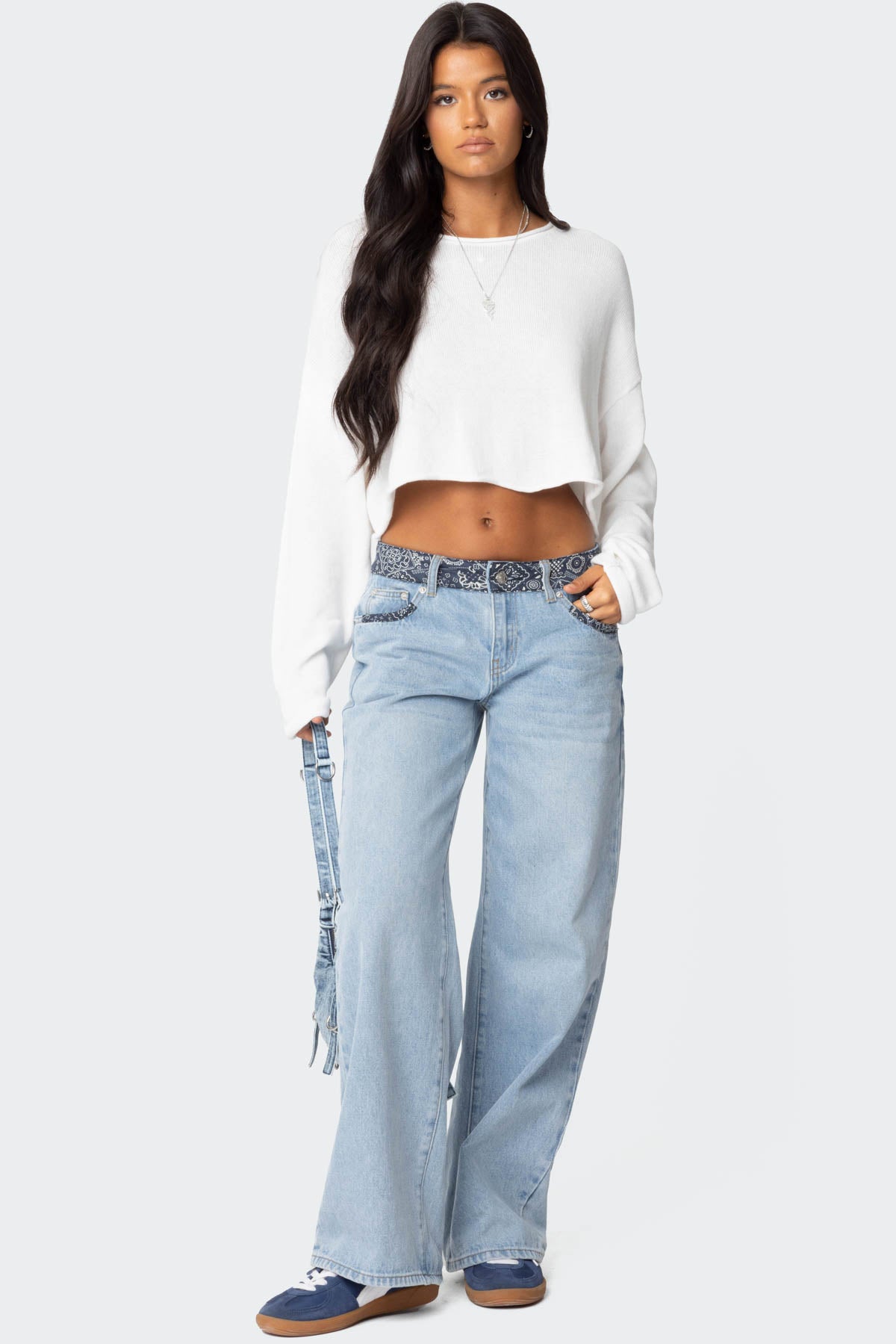 Shyrah Oversized Knit Top - Image 2