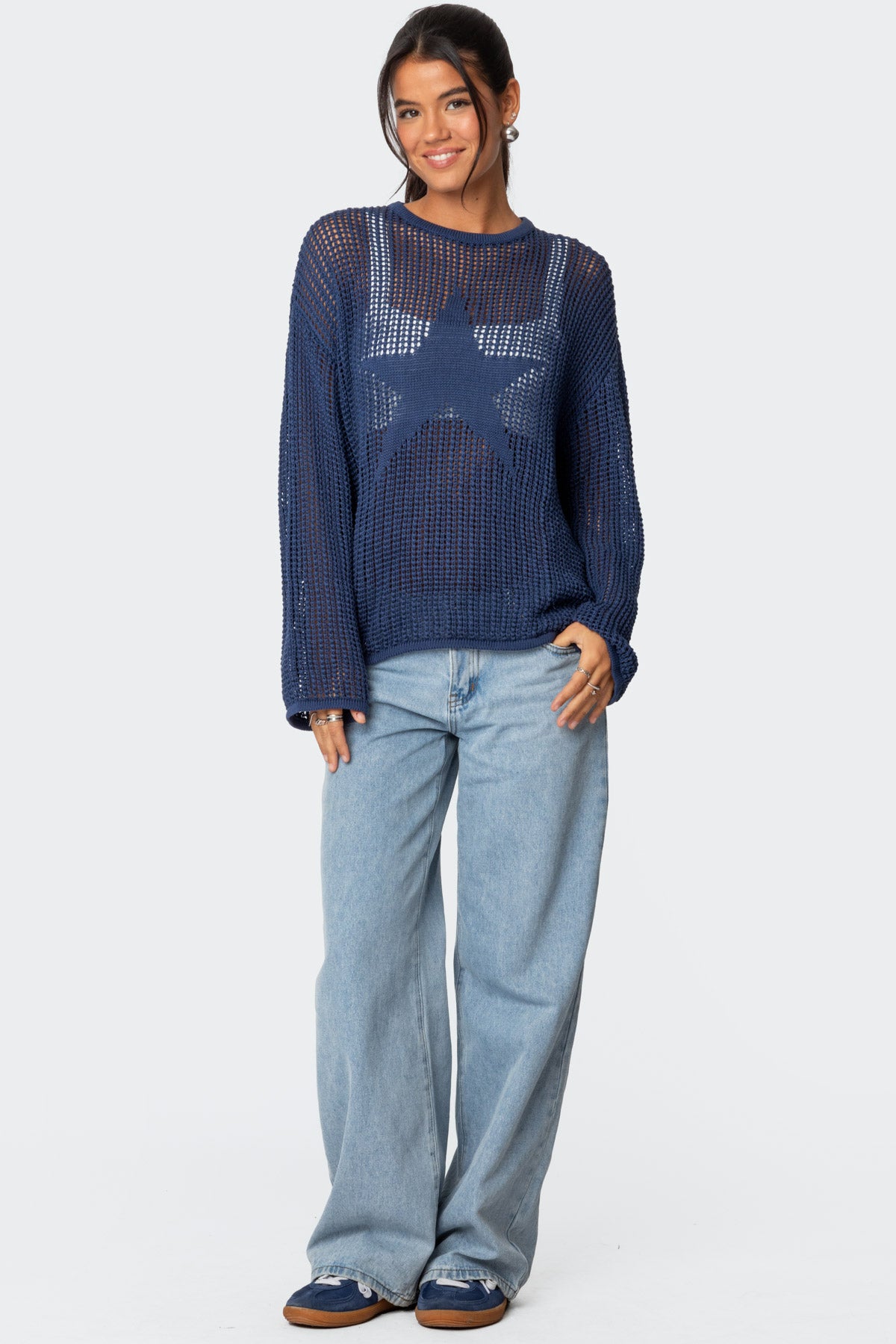 Seeing Stars Oversized Sweater - Image 5