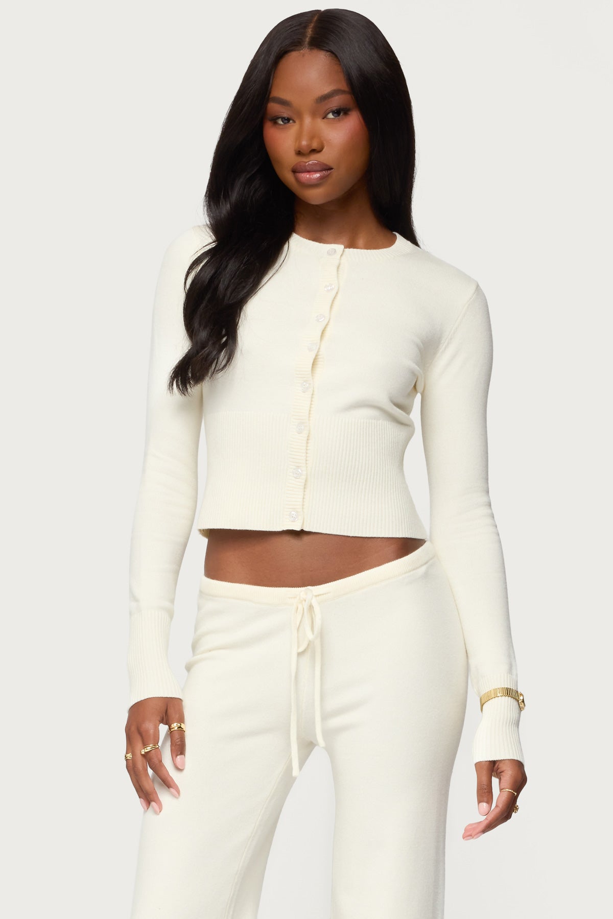 Montanna Rib Knit Cardigan - Image 2