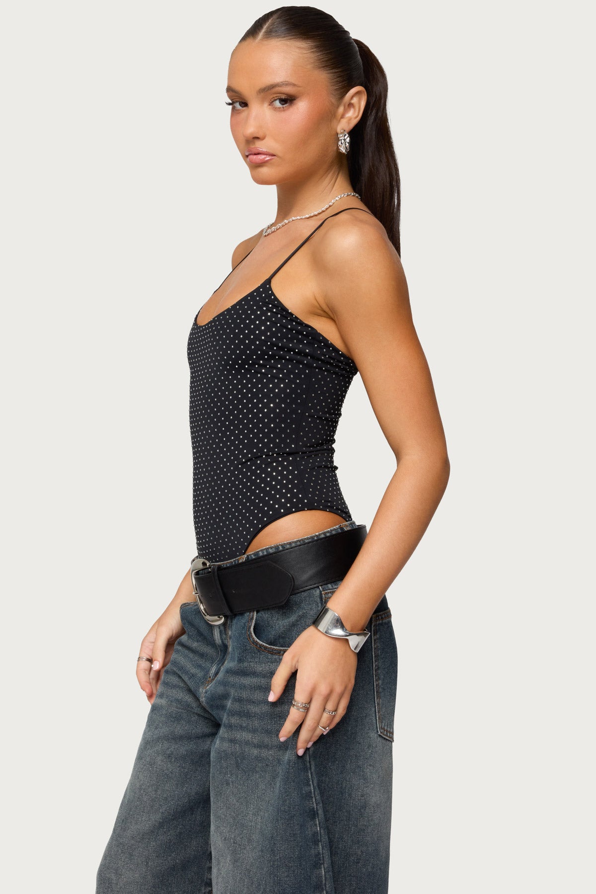 Georgey Rhinestone Bodysuit - Image 3