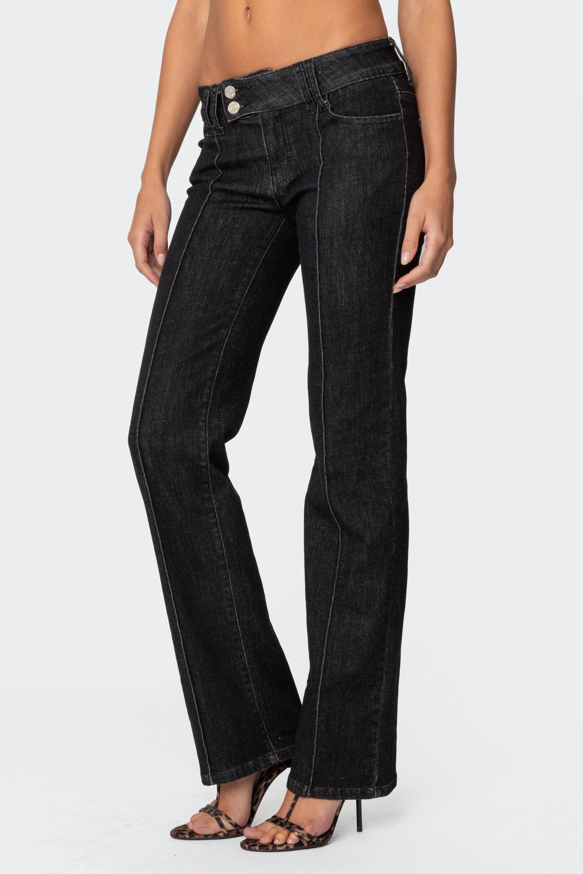 Avril Low Rise Bootcut Jeans - Image 4