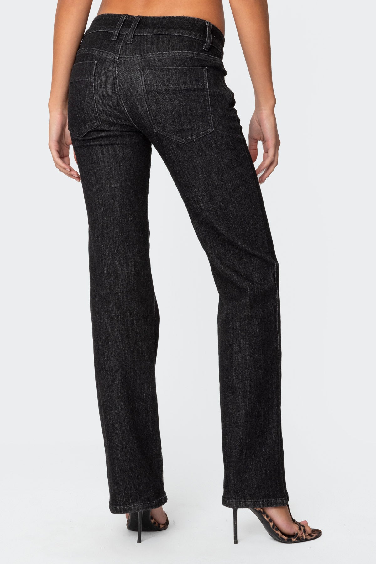 Avril Low Rise Bootcut Jeans - Image 5