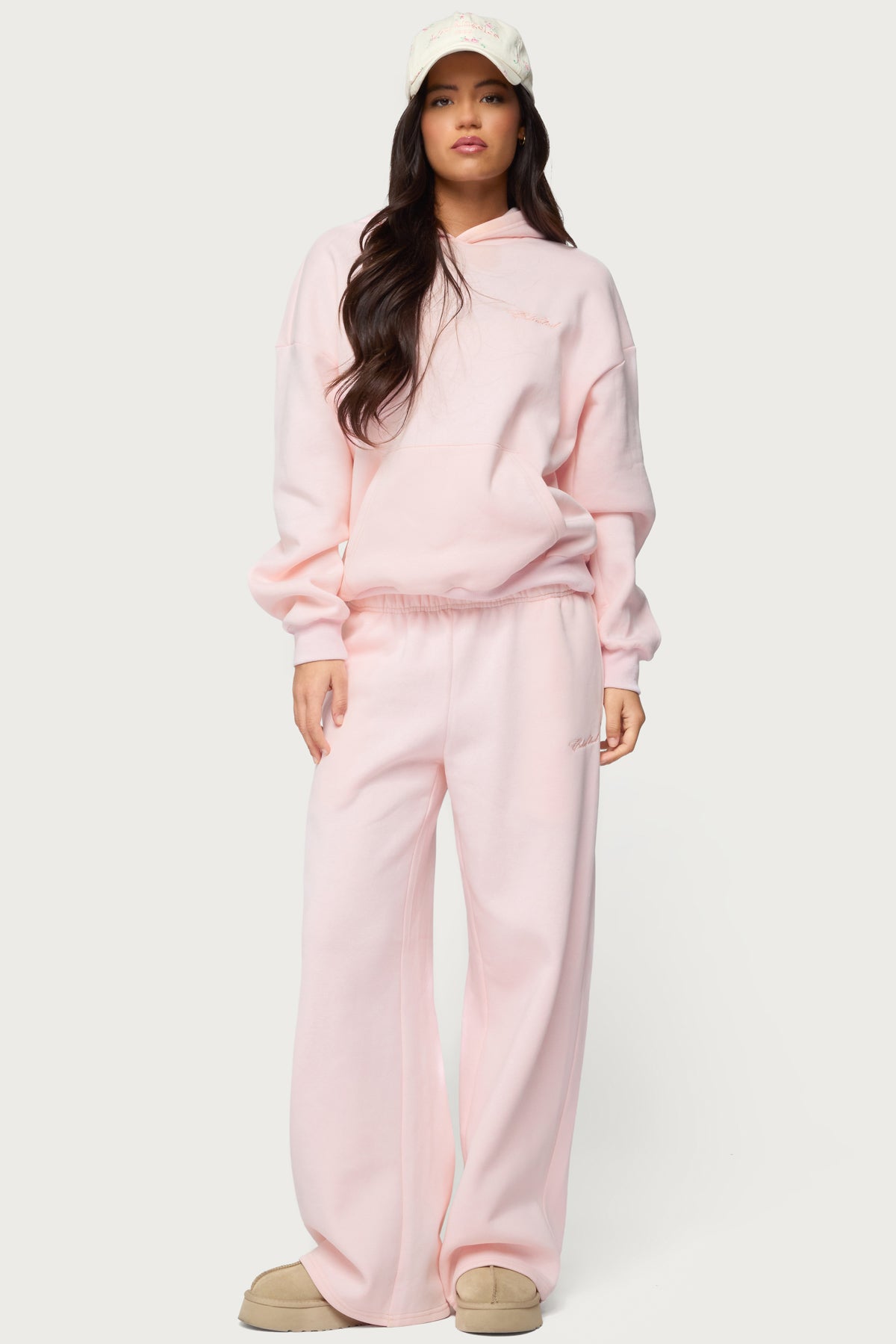 Basic Girl Wide Leg Edikted Sweatpants - Image 5