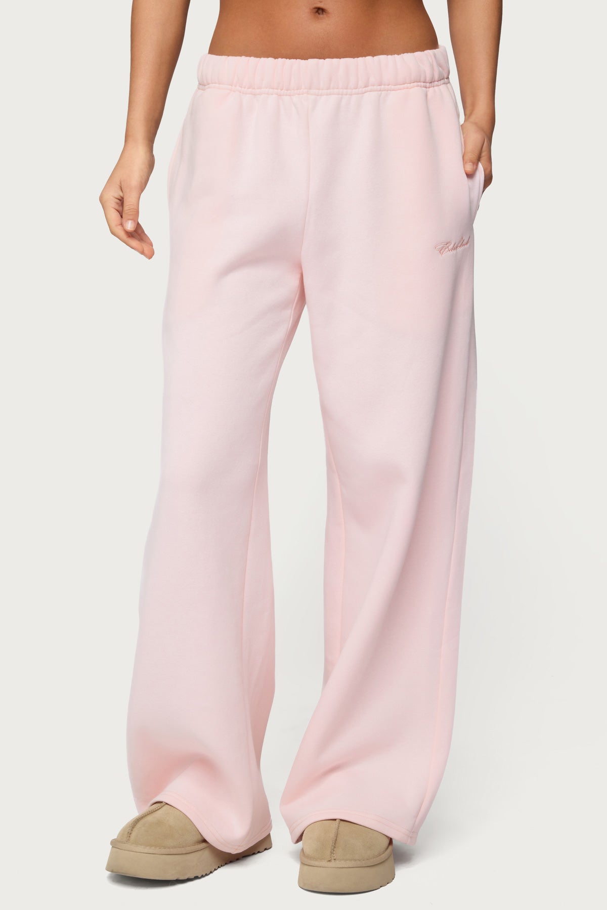 Basic Girl Wide Leg Edikted Sweatpants - Image 2