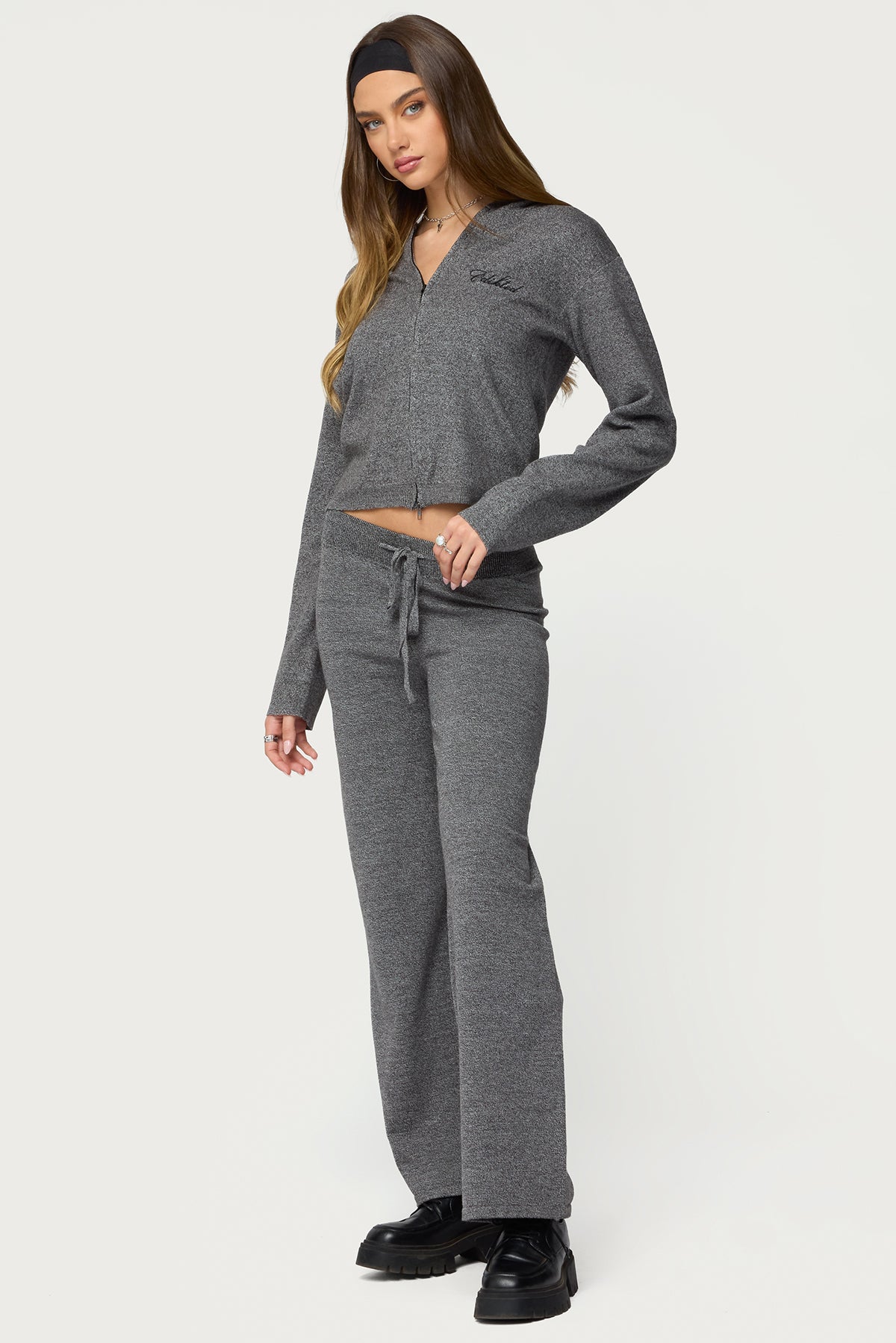 Ayah Straight Leg Knit Pants - Image 3
