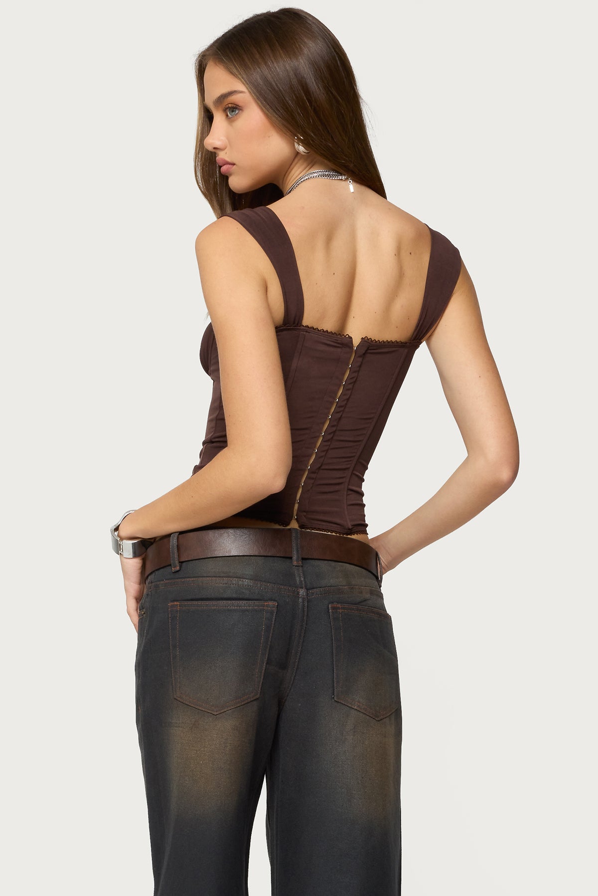 Marcella Wide Strap Corset - Image 4