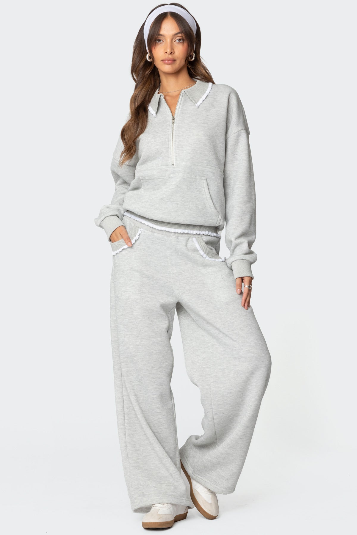 Ashtin Ruffle Trim Sweatpants - Image 3