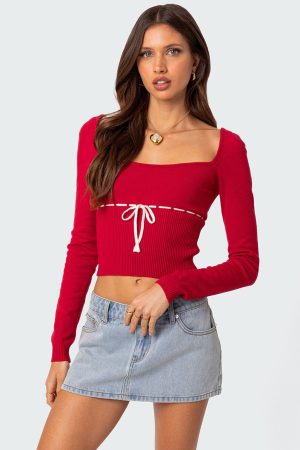 Natasha Knit Top