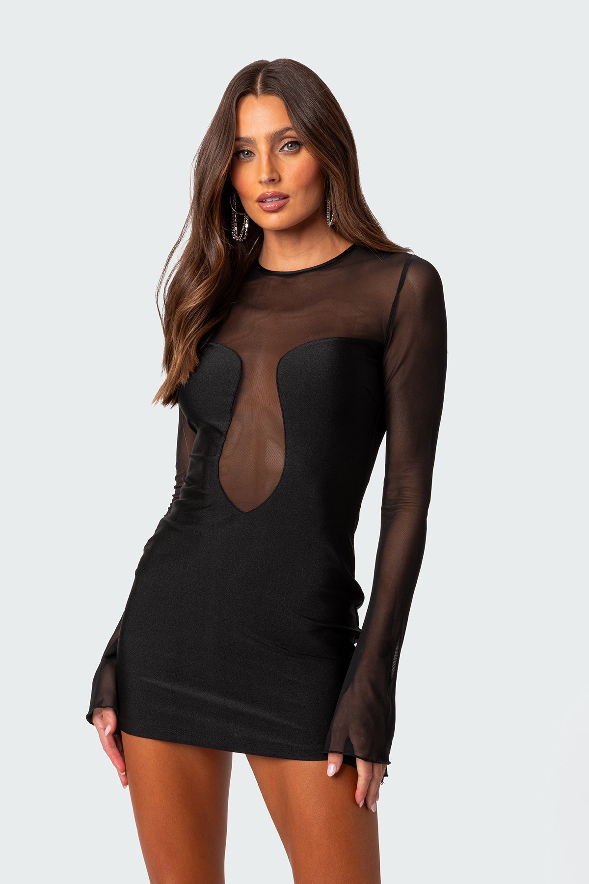 Saanvi Mesh Mini Dress - Image 2