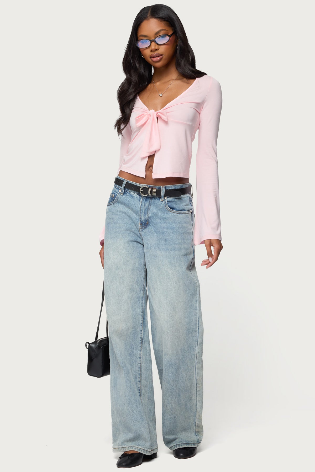 Scarlette Tie Front Top - Image 2