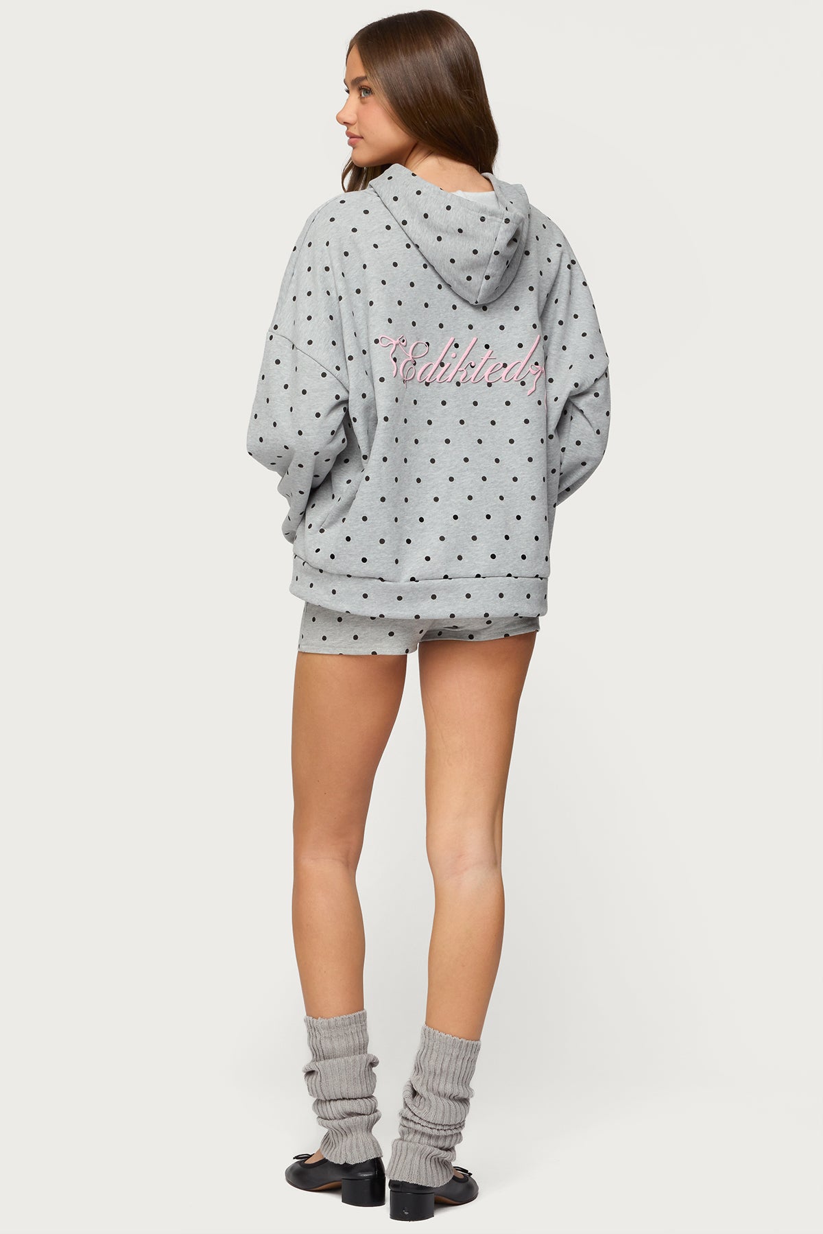 Chelsie Polka Dot Hoodie - Image 5