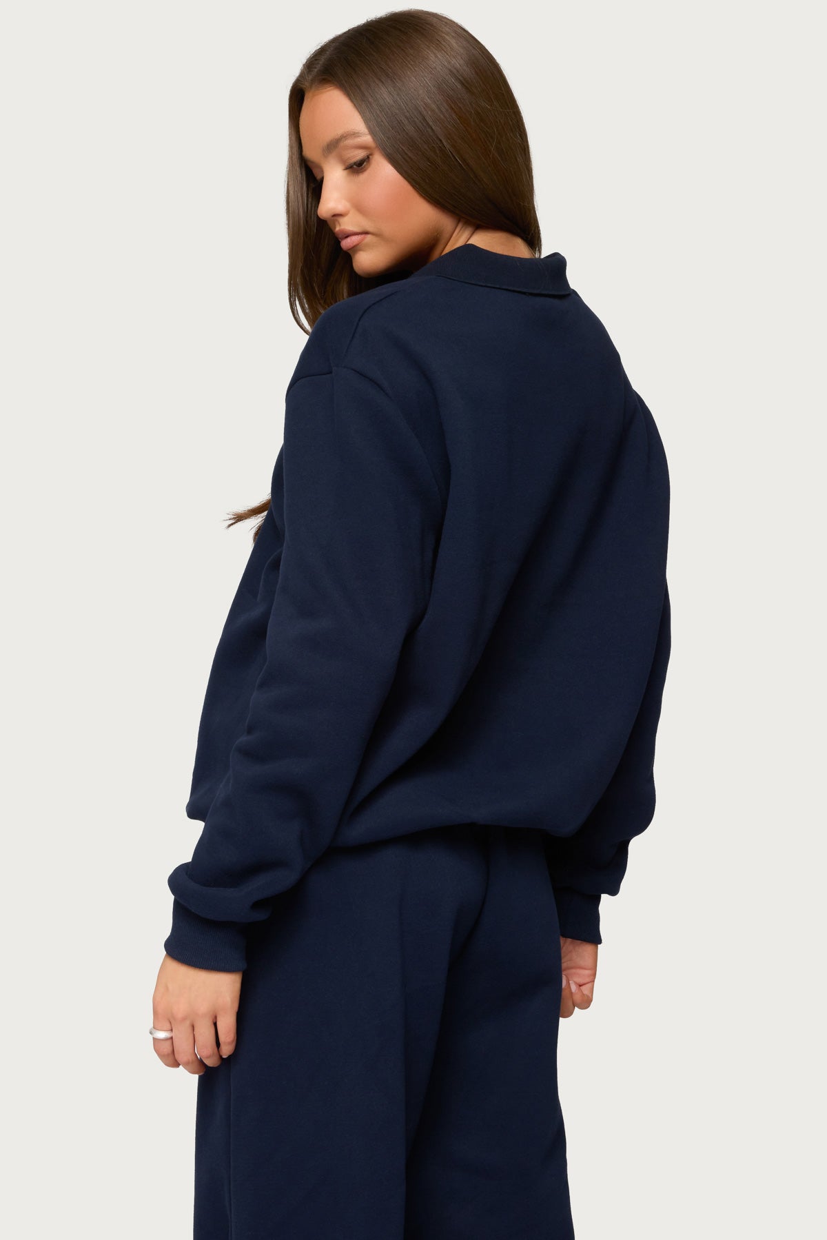 Jayce Oversized Edikted Polo Sweatshirt - Image 5