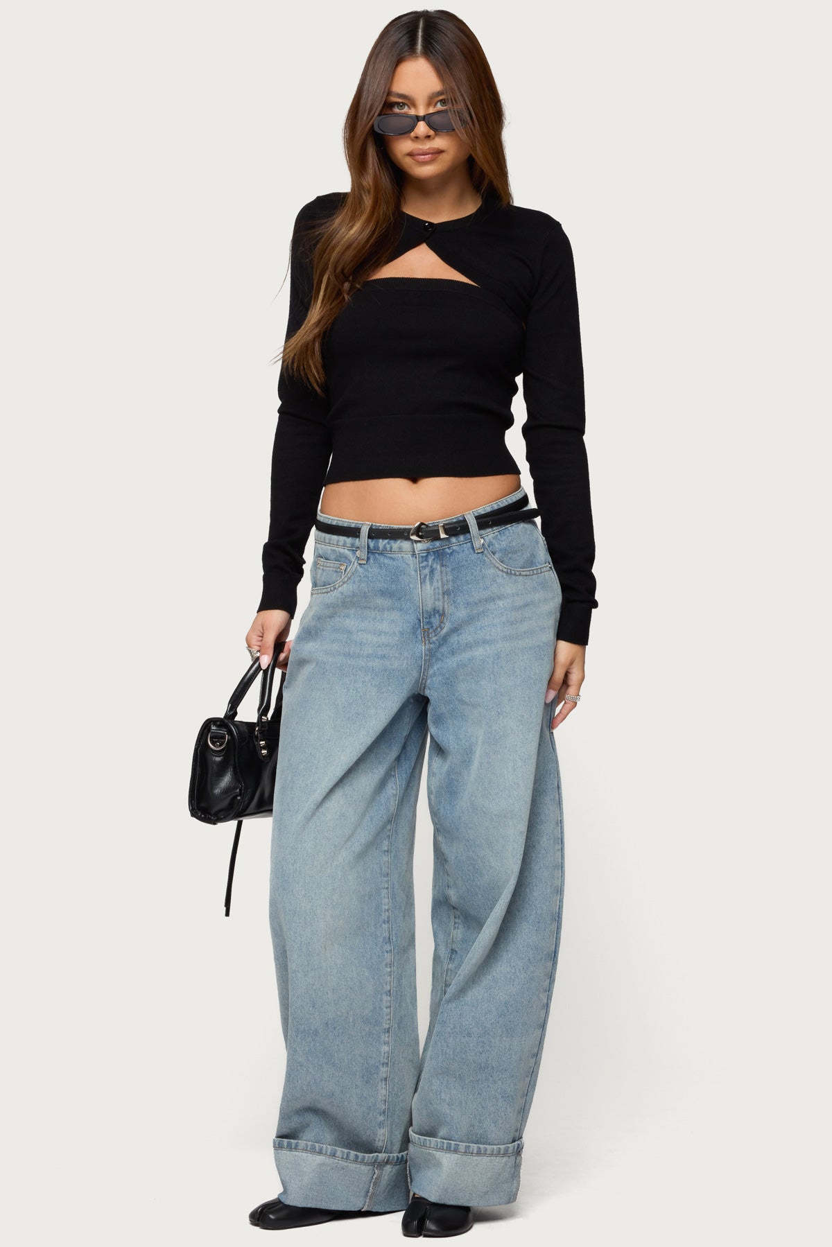 Knit Two Piece Shrug & Tube Top - Image 2