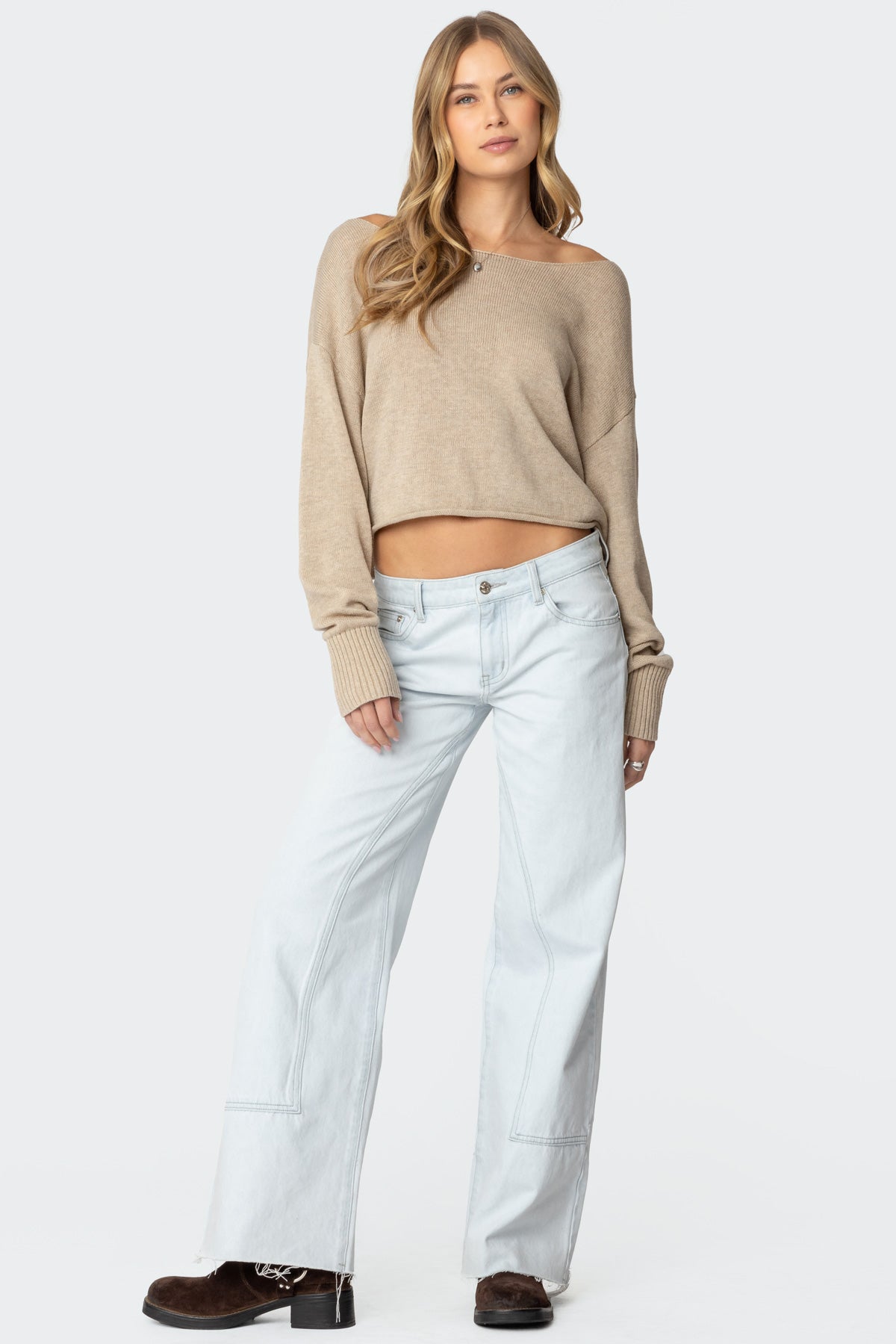 Savanna Low Rise Baggy Jeans - Image 5