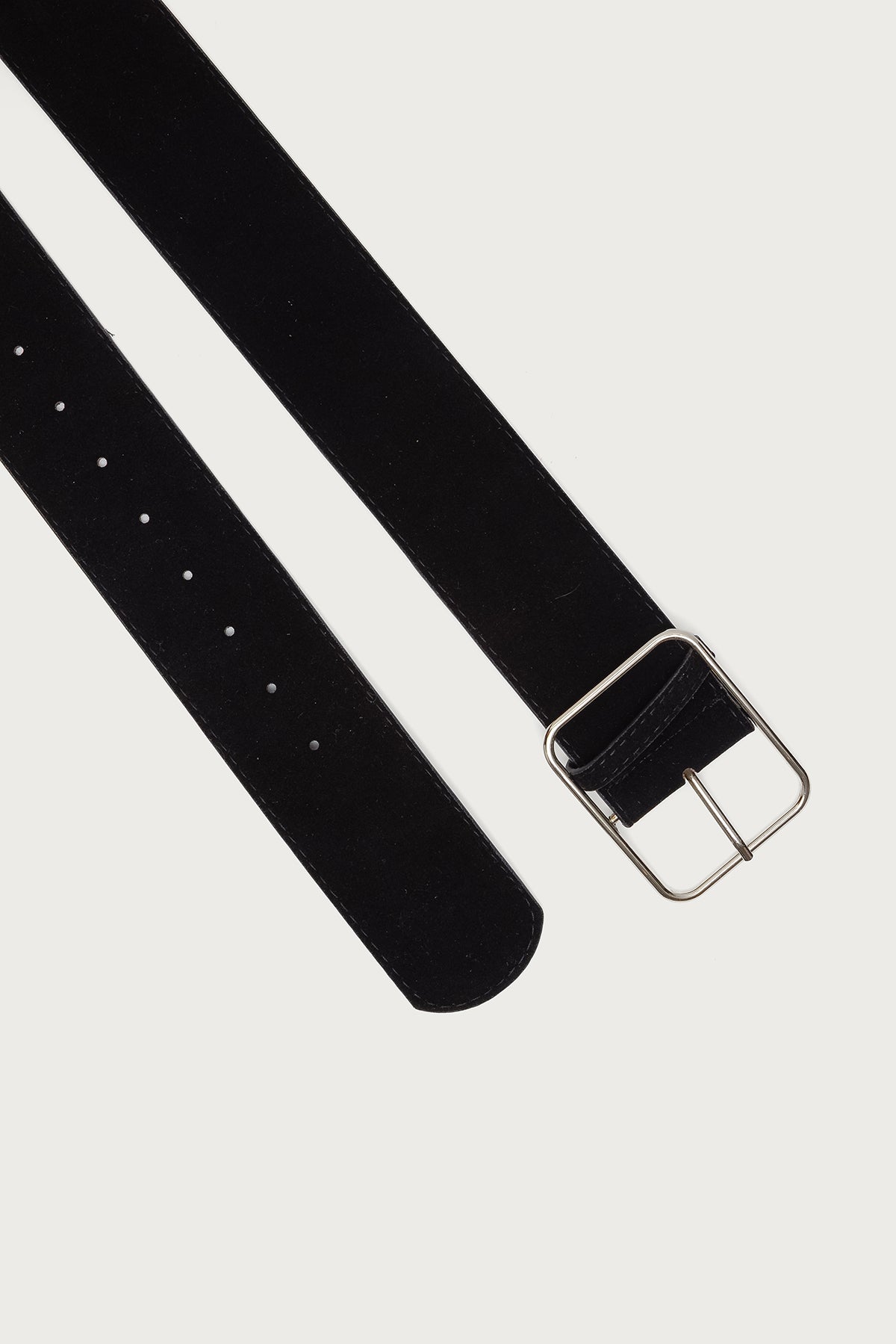 Chunky Faux Suede Belt - Image 3