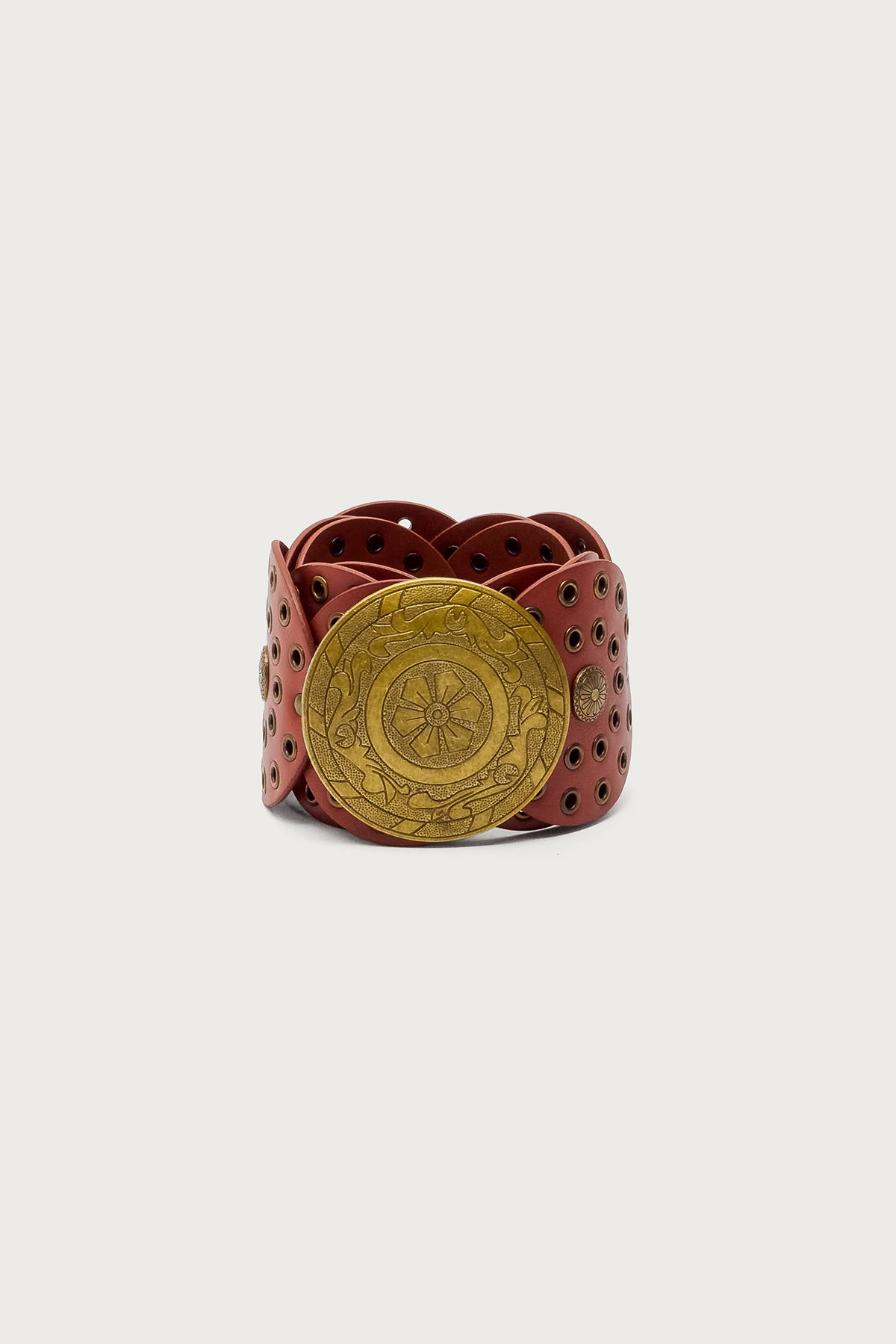 Faux Leather Western Disc Belt - Image 2