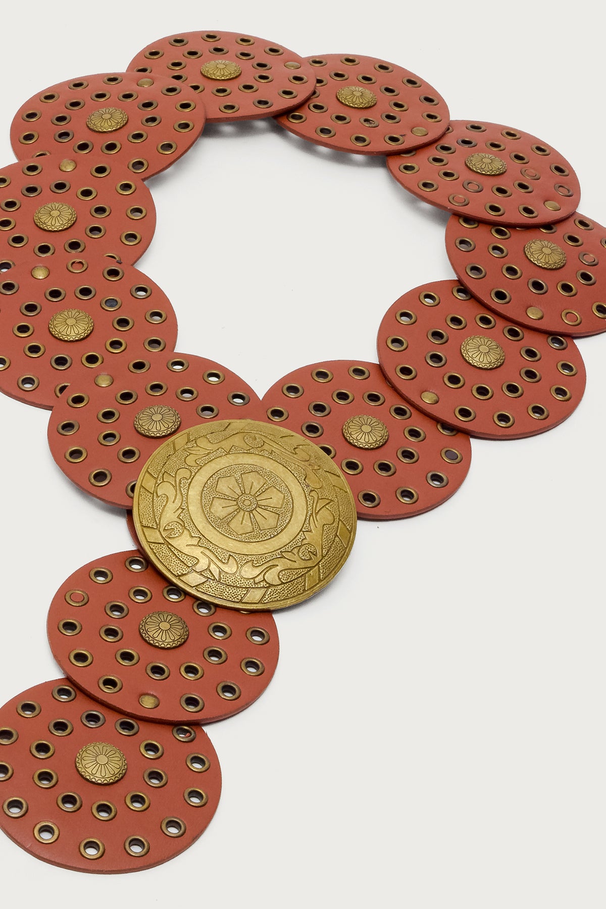 Faux Leather Western Disc Belt - Image 3